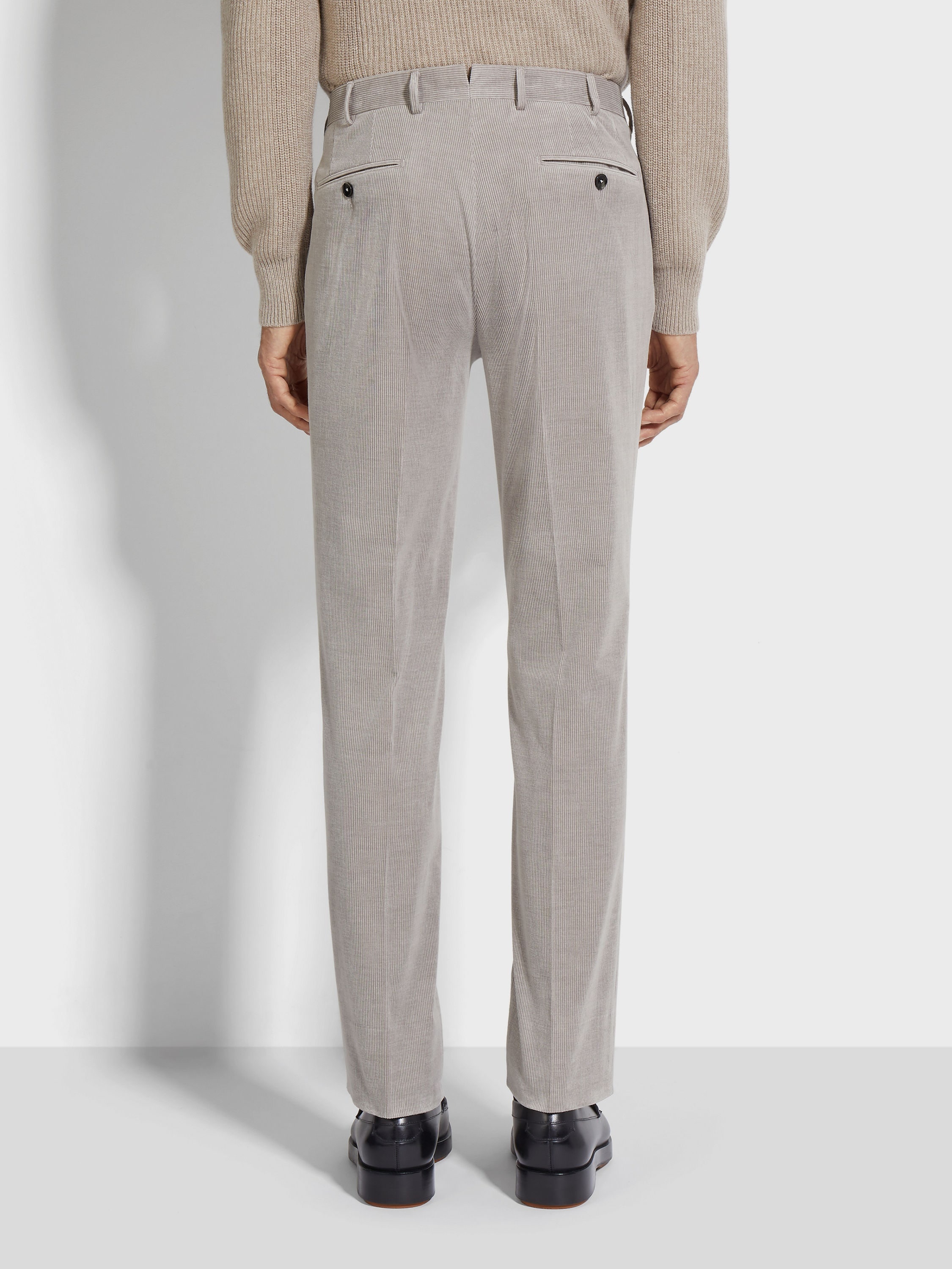 LIGHT TAUPE CASHCO PANTS - 5