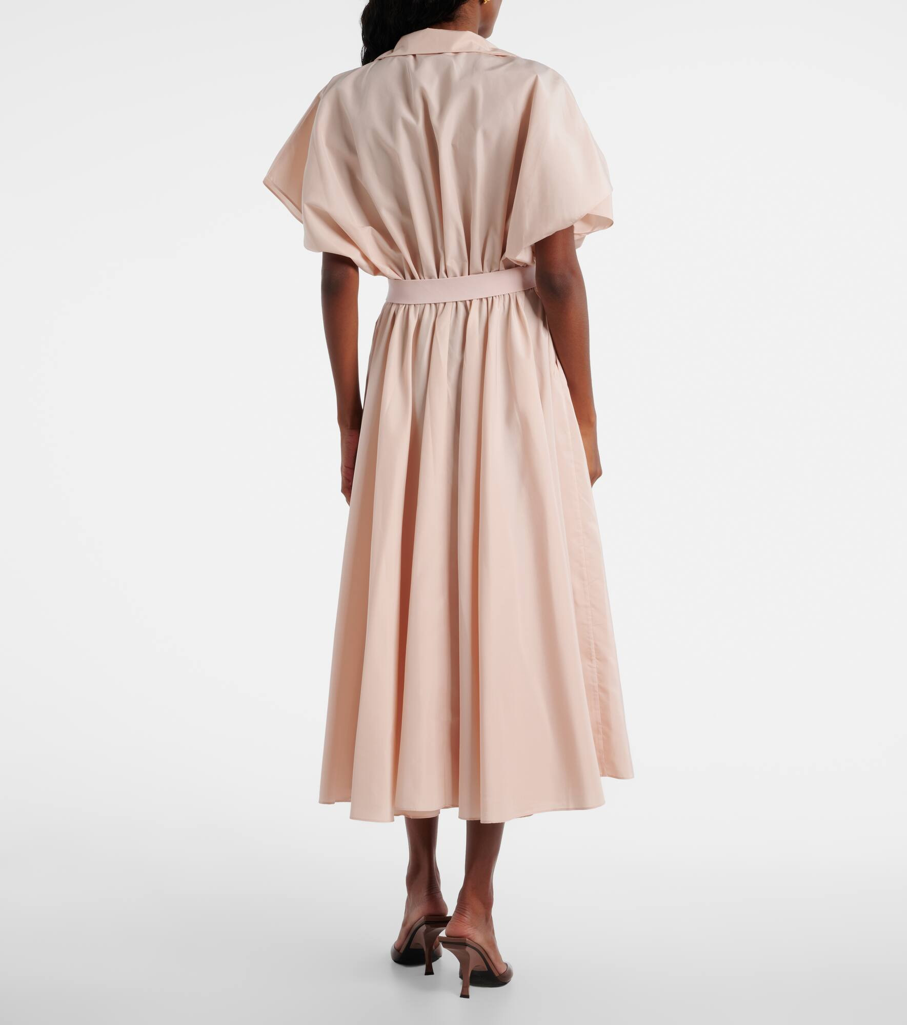 Flared midi dress - 3