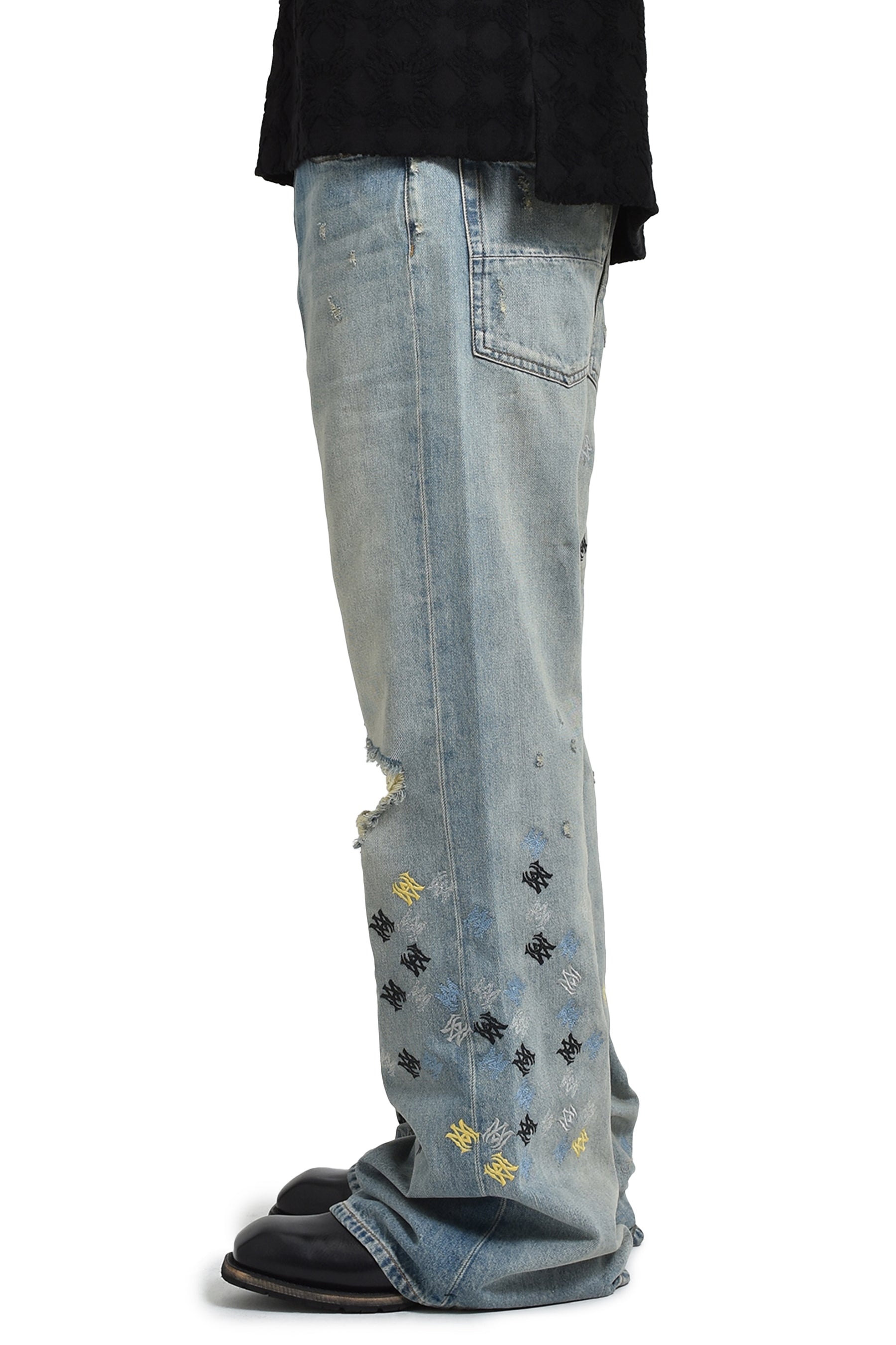 MA QUAD EMBROIDERED FLARE / IND - 3