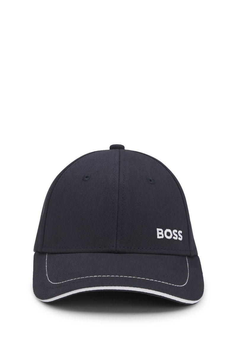 BOSS COTTON-TWILL CAP WITH EMBROIDERED LOGO AND METAL BUCKLE outlook