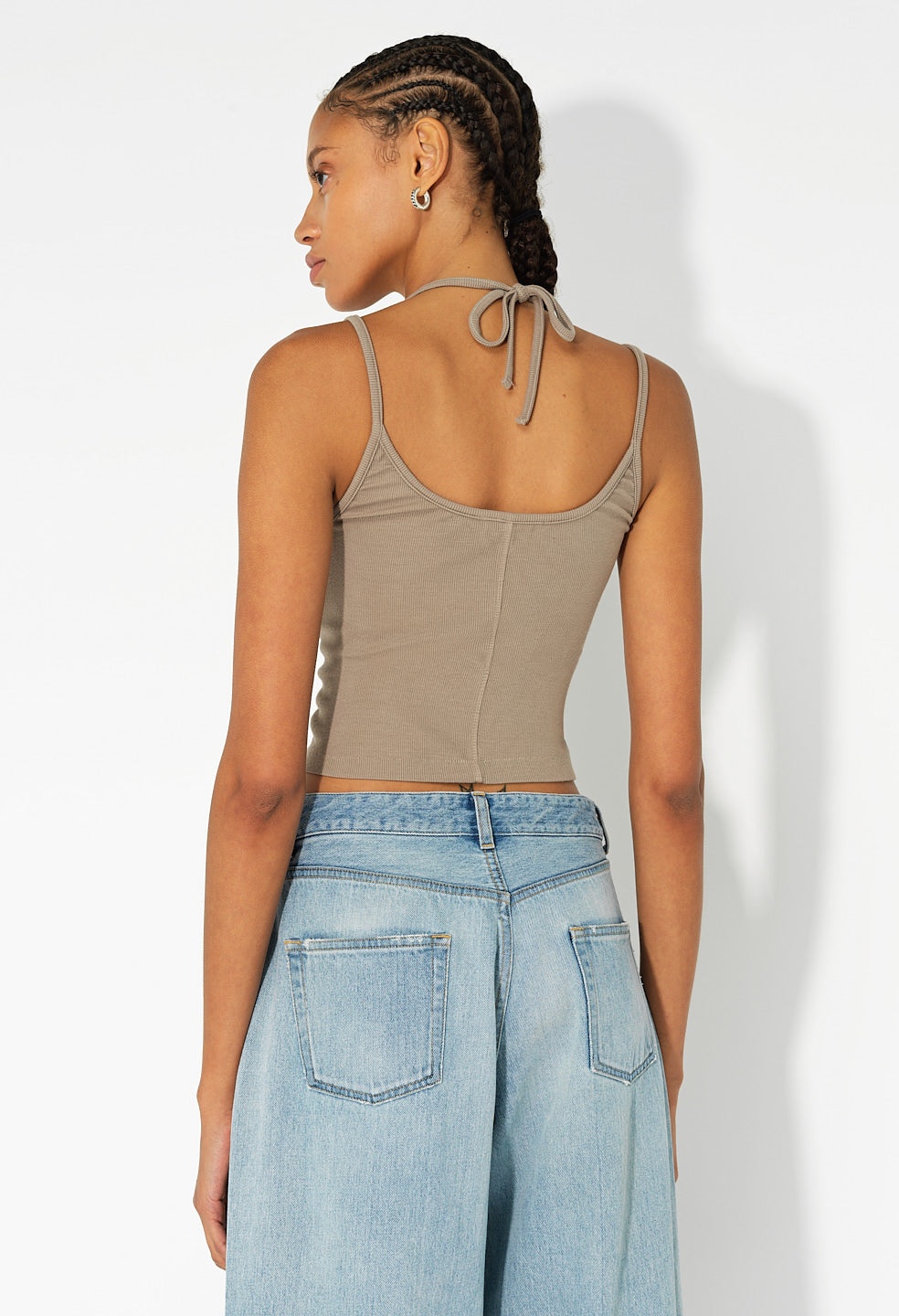 GEMINI RIB HALTER CAMI - 6