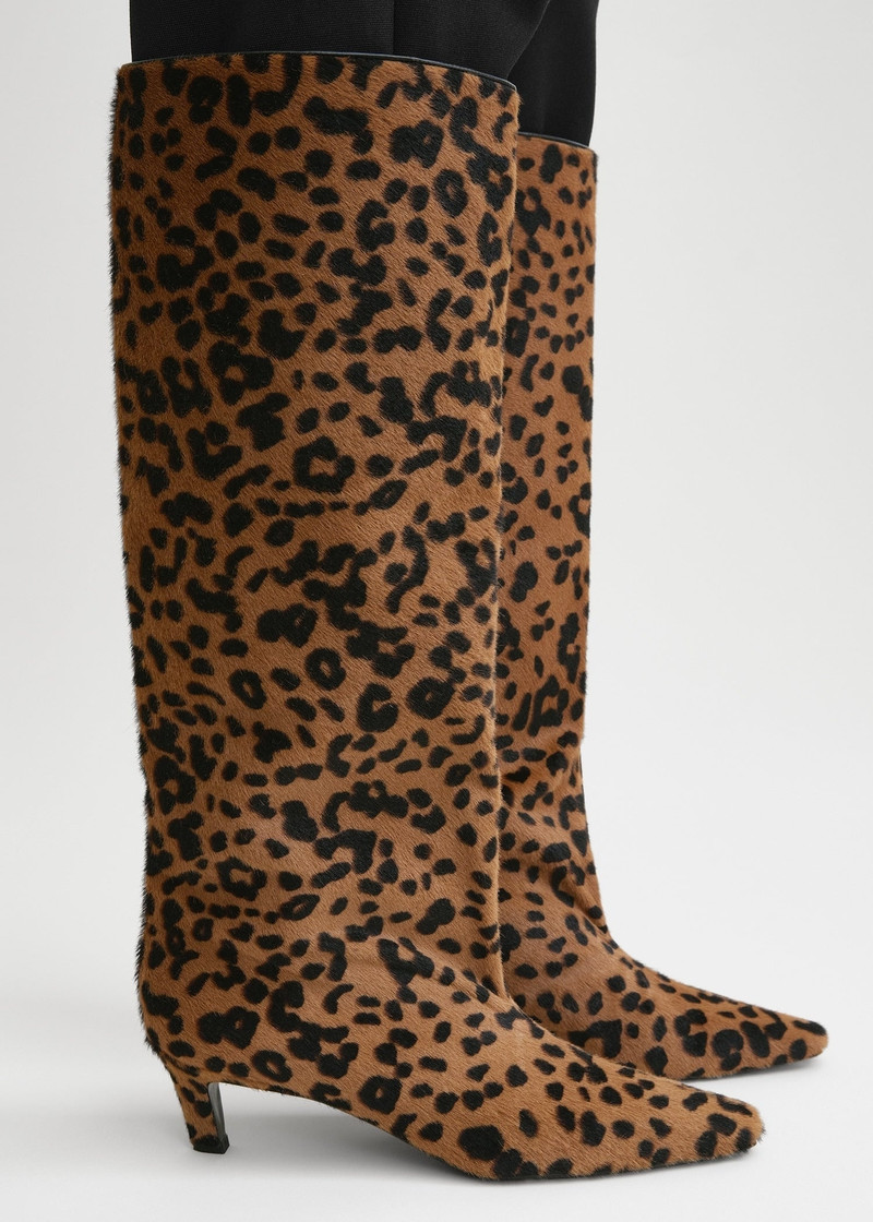 The Wide Shaft Boot leopard 3