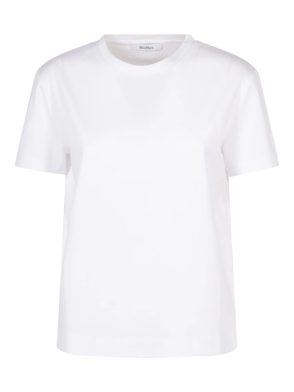 COTTON T-SHIRT WITH EMBROIDERED LOGO ON THE BACK - 1