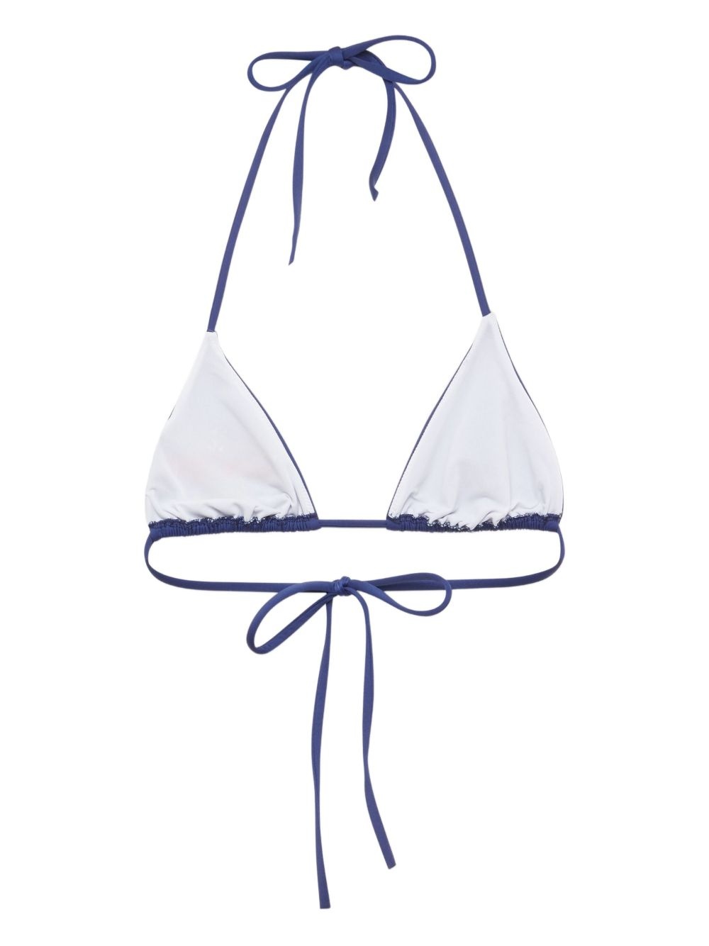 embroidered bikini top - 2