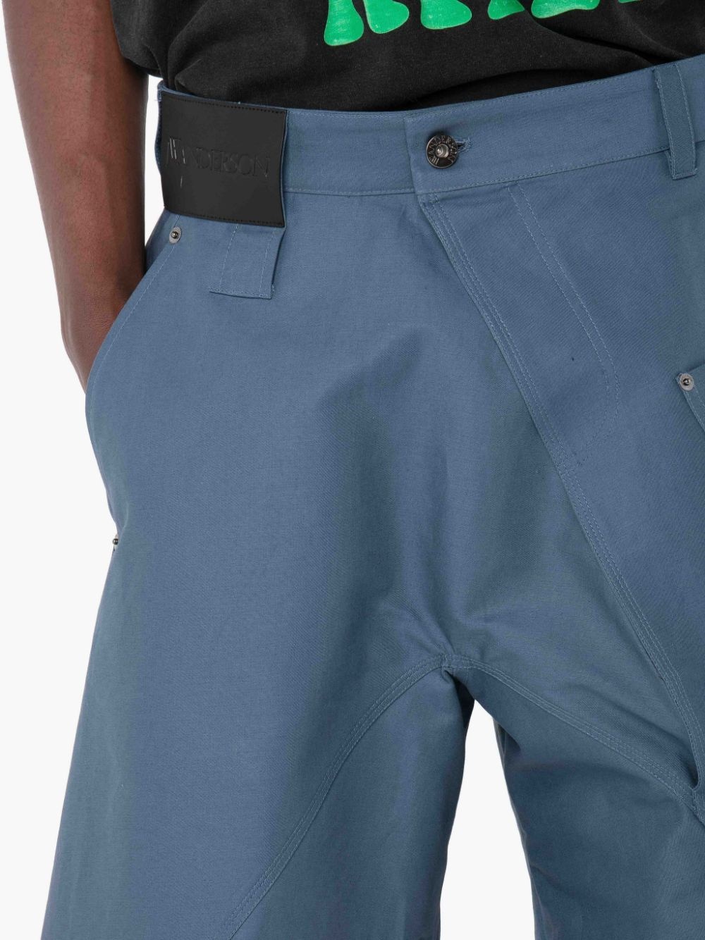 TWISTED CHINO SHORTS - 5