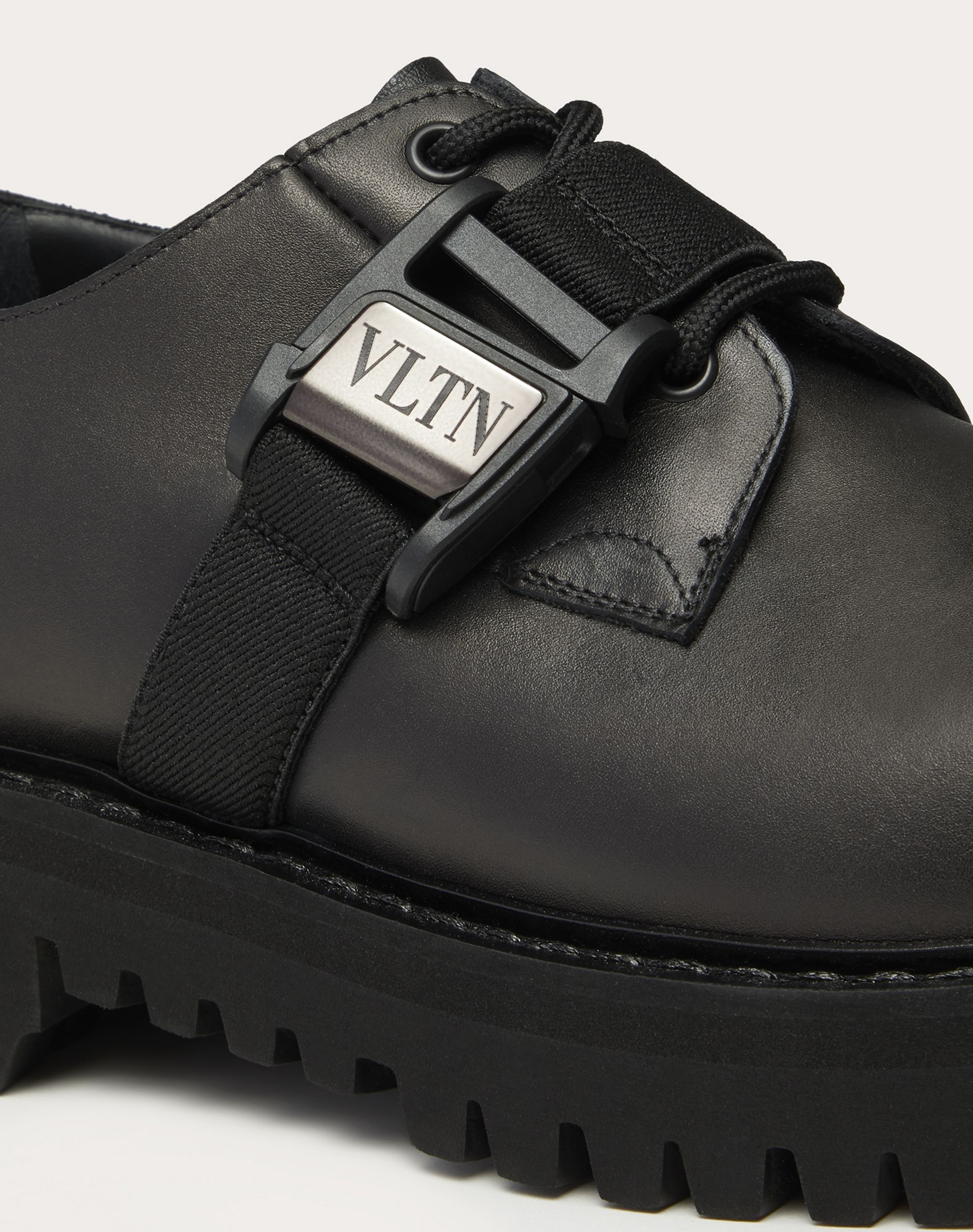 Calfskin Derby with VLTN Buckle - 5