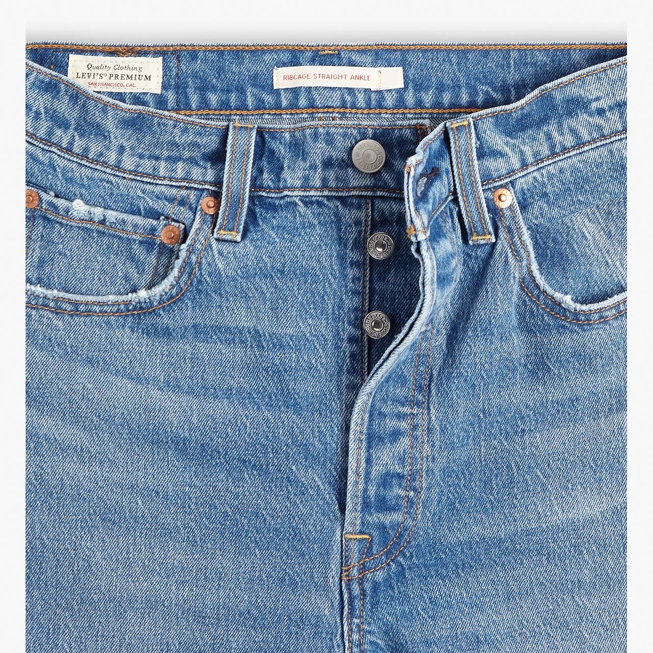 RIBCAGE STRAIGHT ANKLE WOMEN'S JEANS - 8