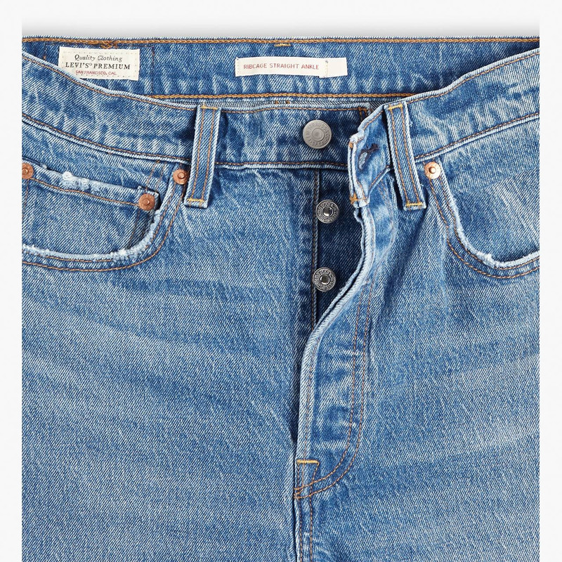 RIBCAGE STRAIGHT ANKLE WOMEN'S JEANS 8