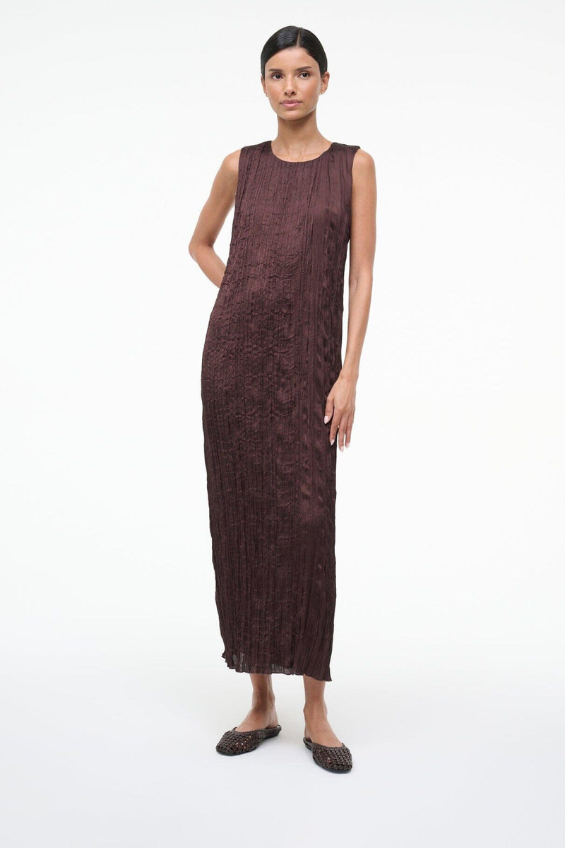 STAUD STAUD OTTO HAND-KNOTTED FLAT MULE ESPRESSO outlook