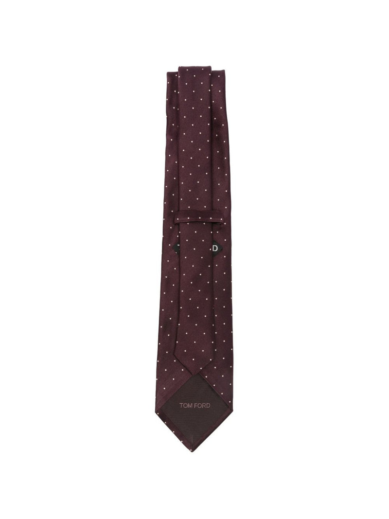 TOM FORD polka dot tie outlook