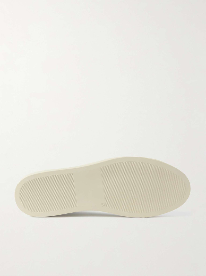 Common Projects Original Achilles Leather-Trimmed Canvas Sneakers outlook