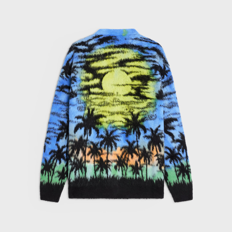 CELINE sunset cardigan in cotton outlook