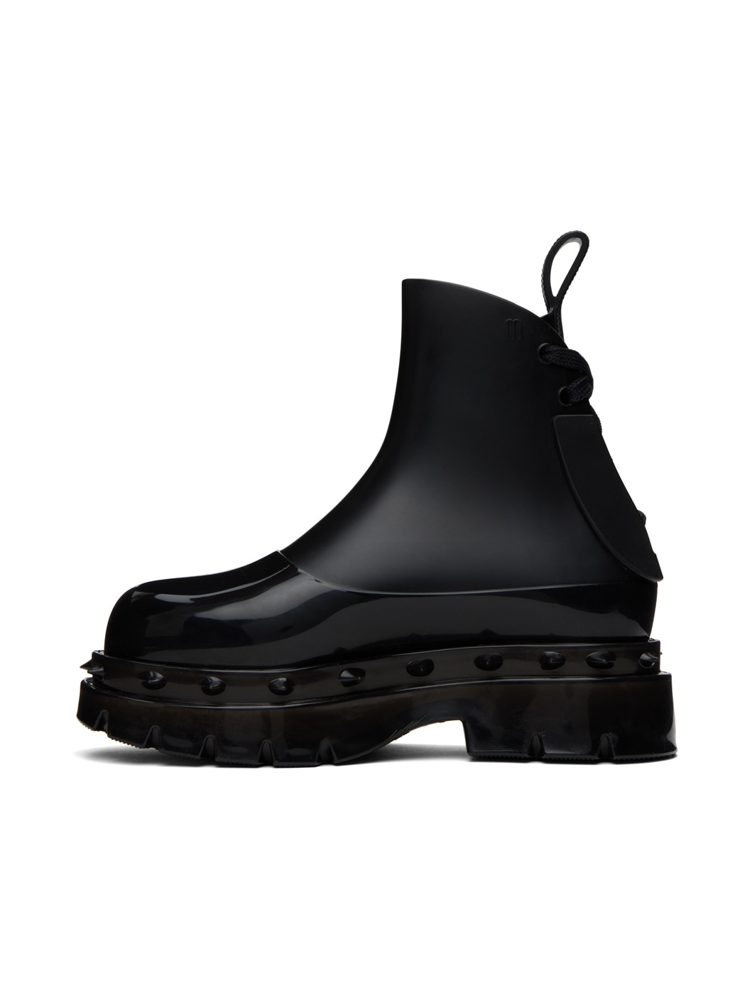 Black Melissa Edition Spikes Boots - 3