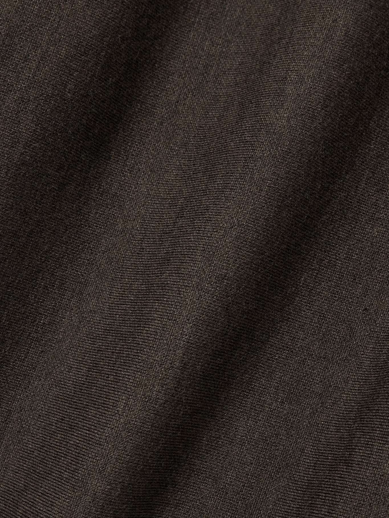 Elle wool-blend mini dress Dark brown - 4