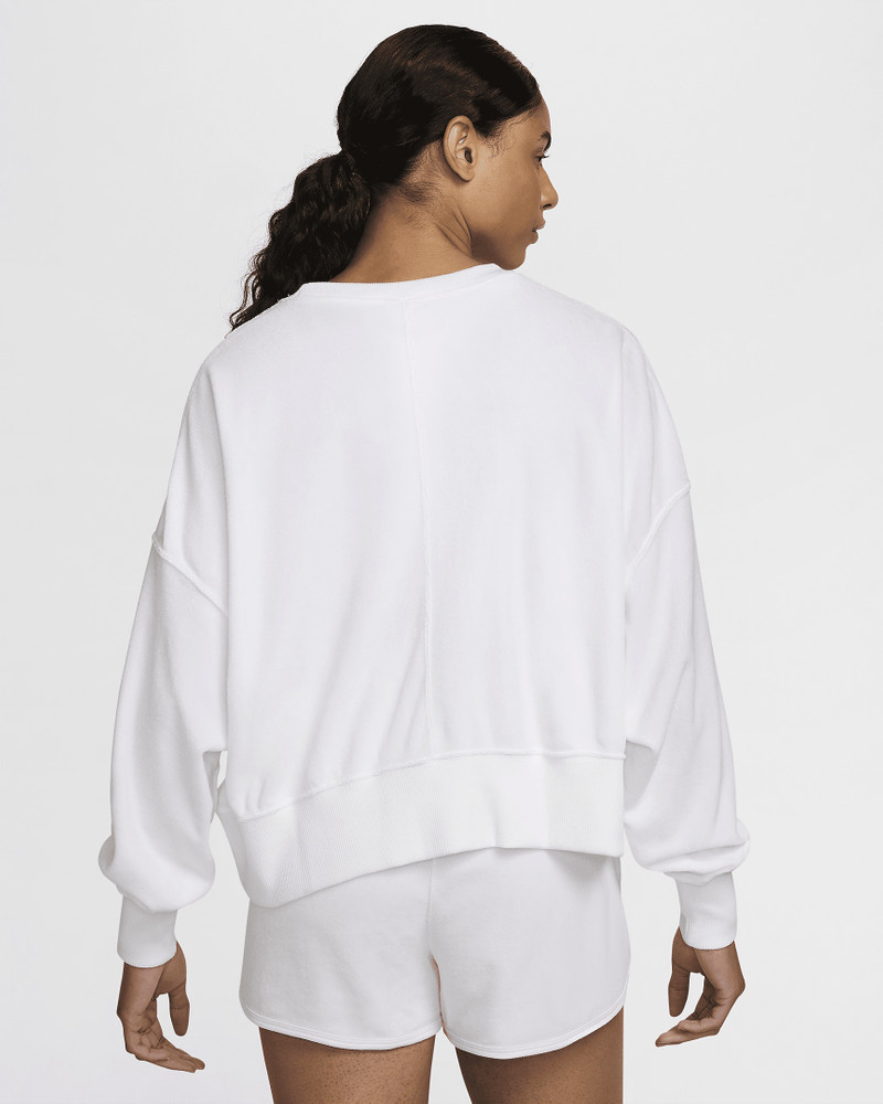 Nike NikeCourt Heritage Women's Over-Oversized Crew-Neck Graphic Tennis Sweatshirt outlook