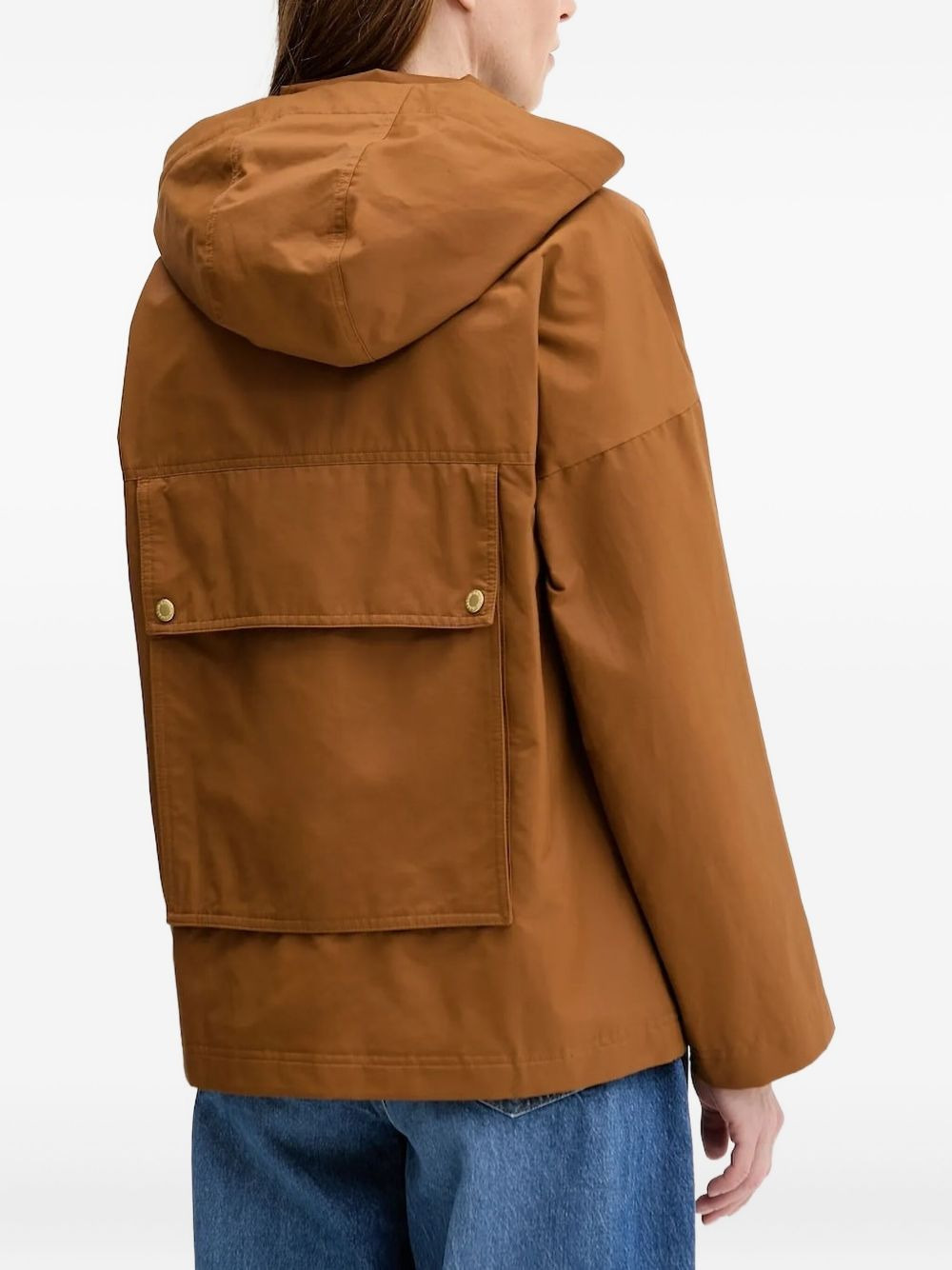 Cecile hooded zip-front jacket - 2