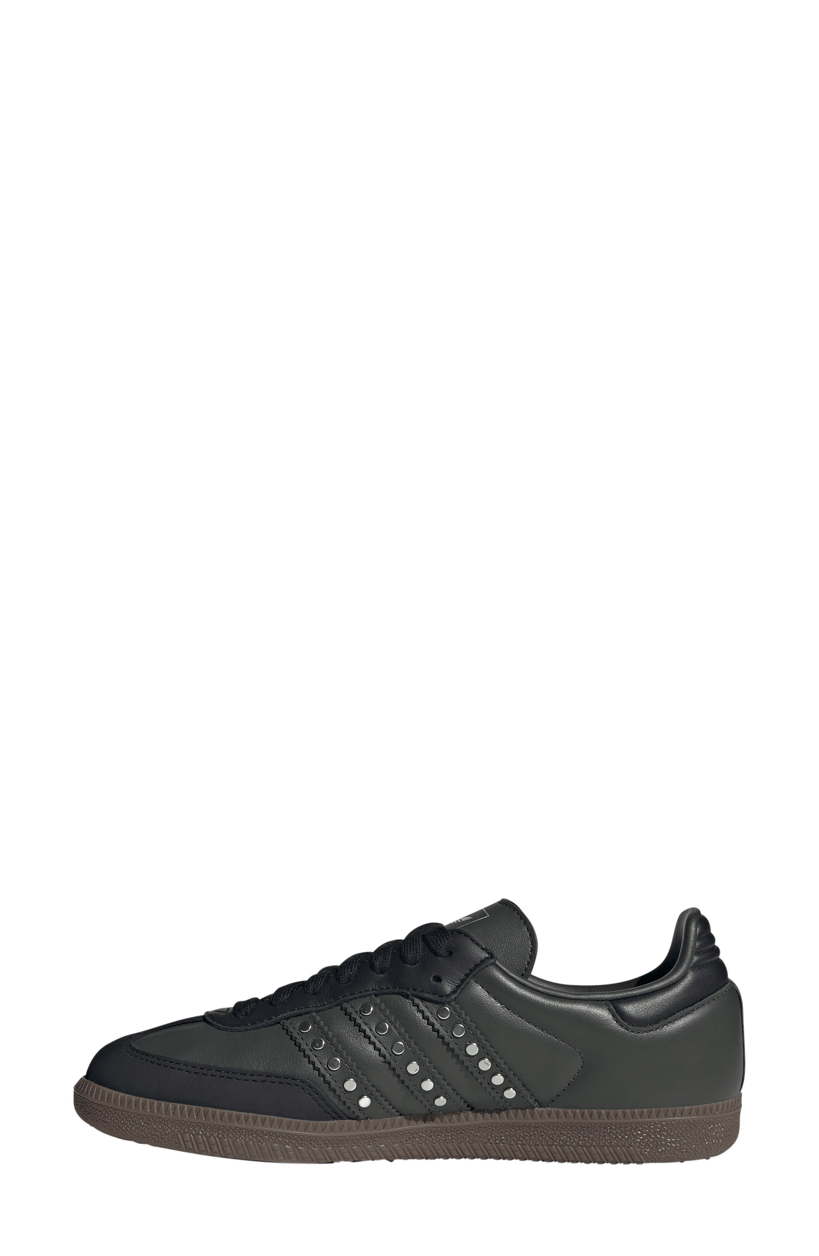 adidas Gender Inclusive Samba OG Sneaker in Black/Earth/Gum at Nordstrom - 6