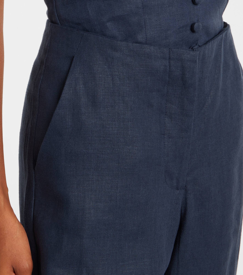 Lulea linen wide-leg pants 4