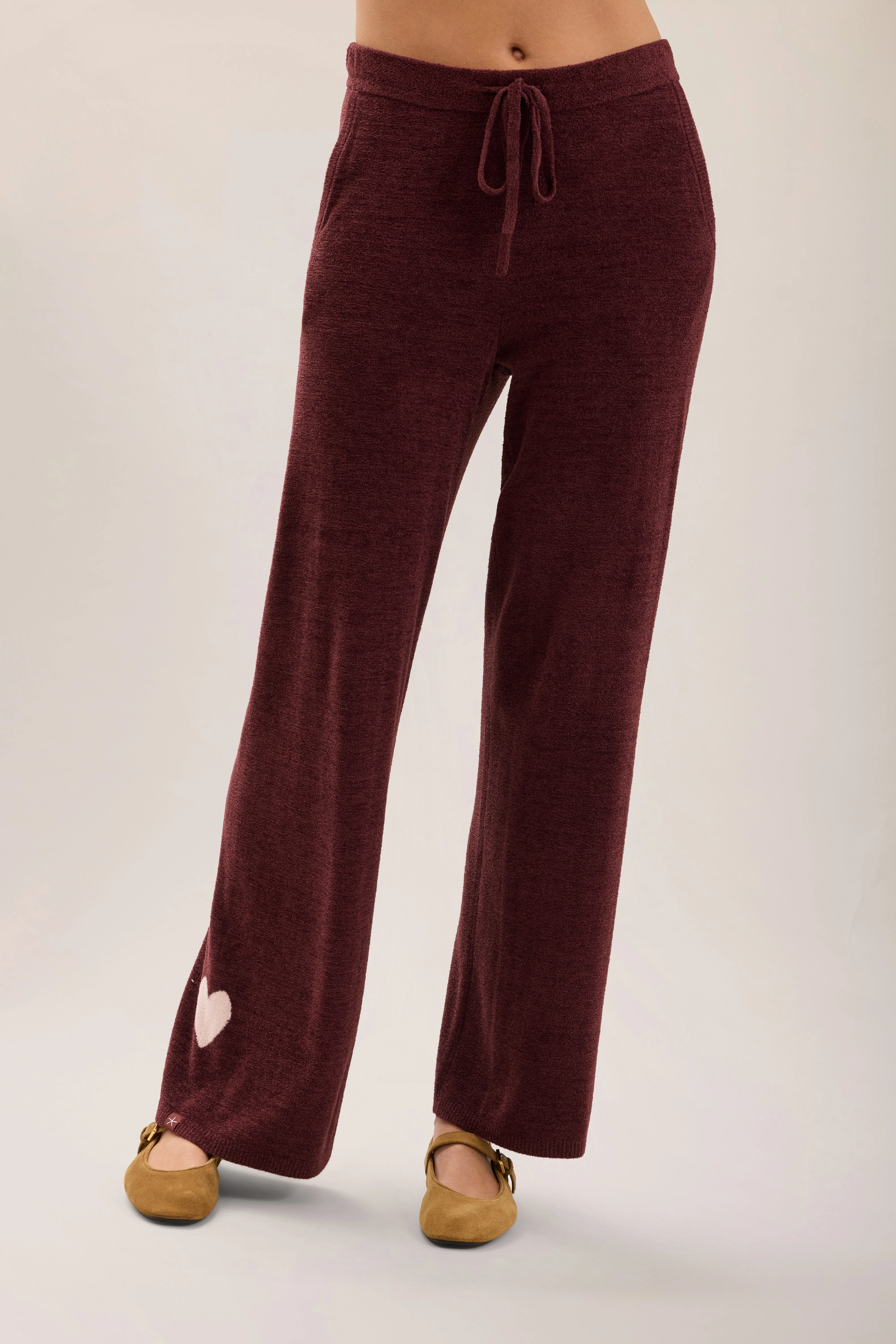 CozyChic Ultra Lite® Contrast Heart Pant - 1