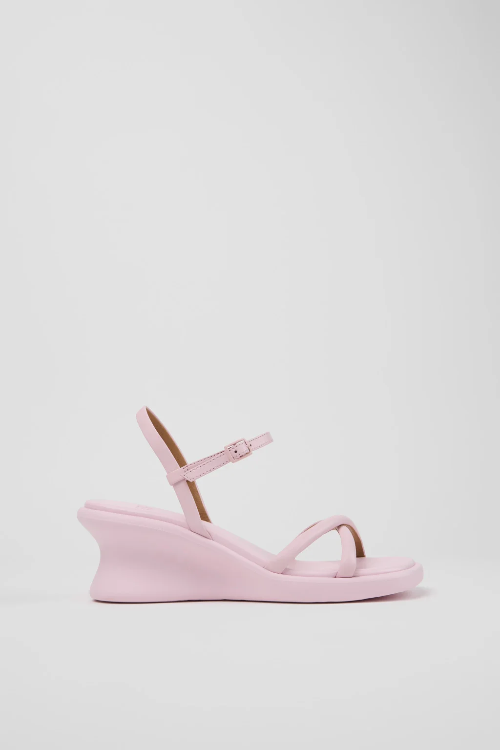 Louise Sandal Pink Leather Sandals for Women. - 1