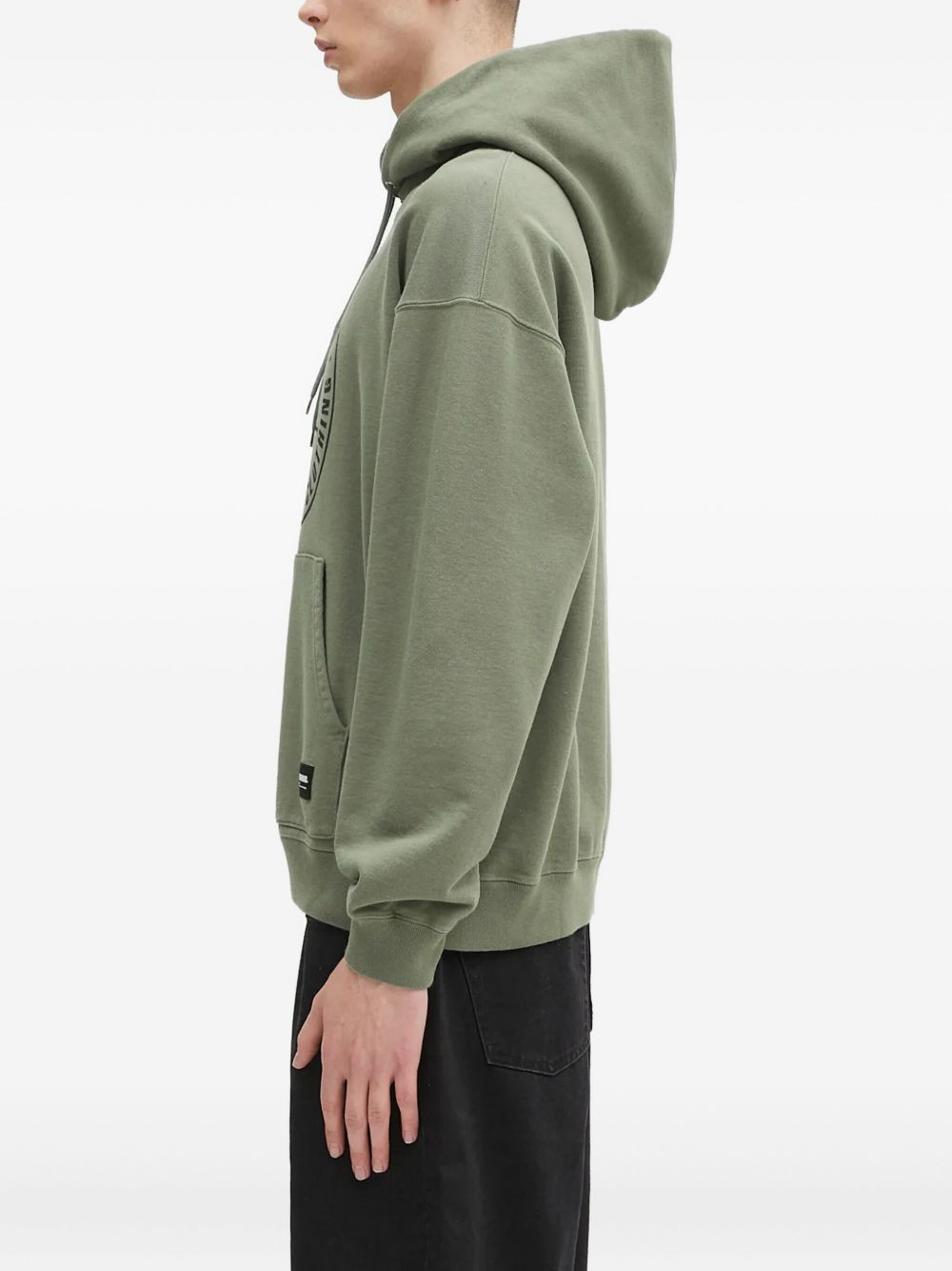 circular-logo hoodie - 3