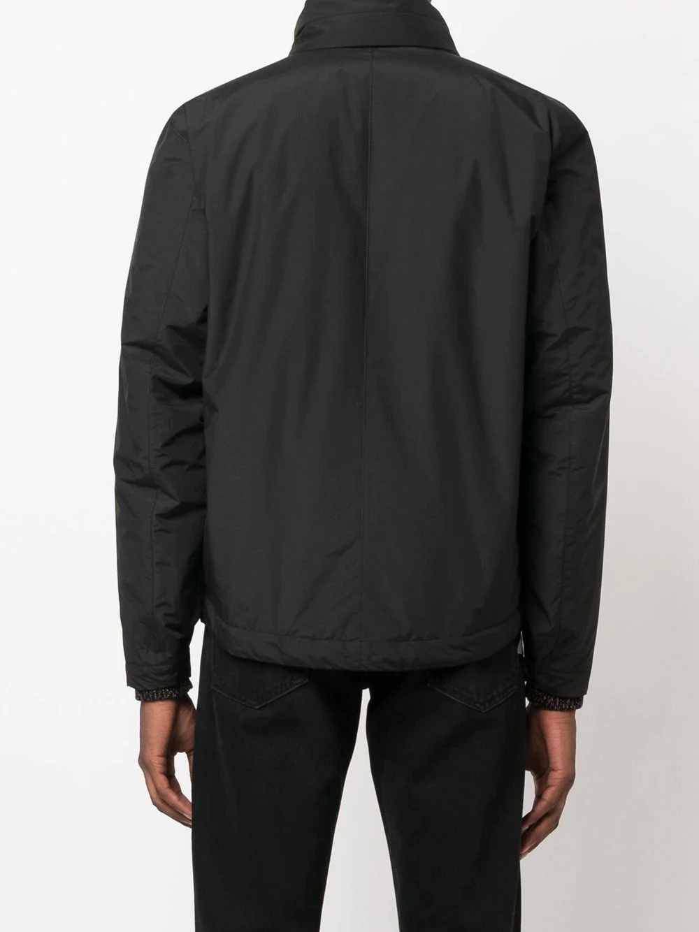 funnel-neck lightweight jacket - 4