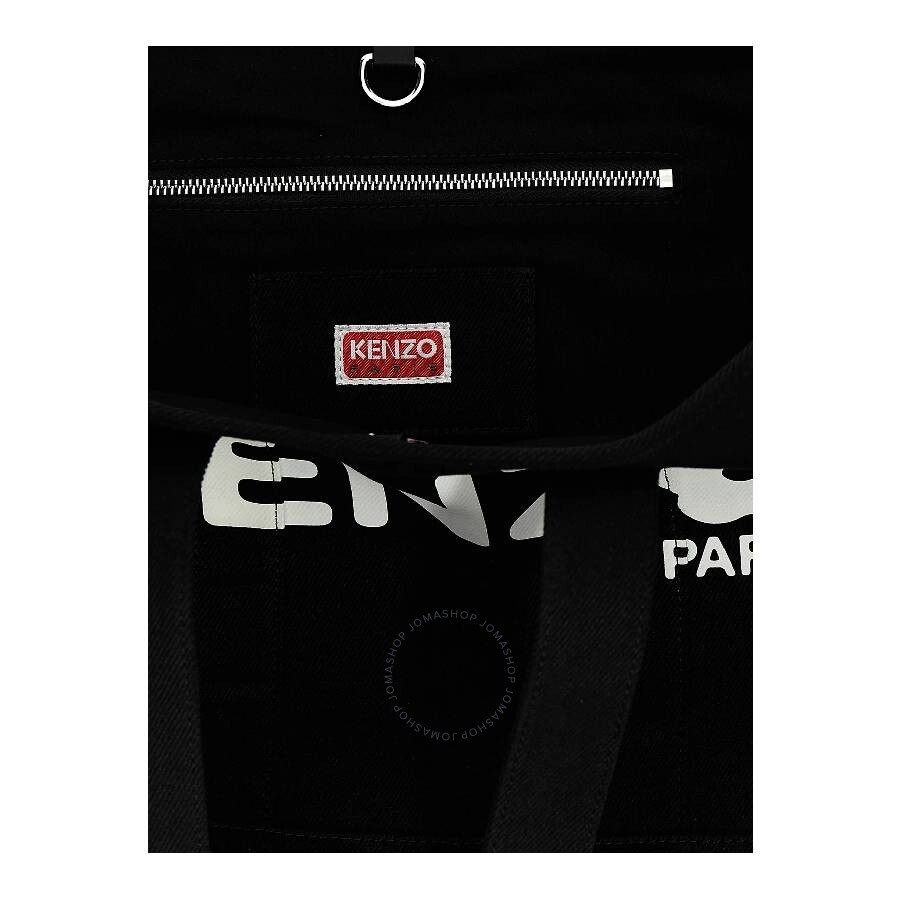 Kenzo Logo Printed Tote Bag - 4
