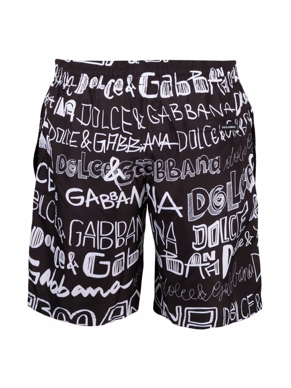 logo-print swimming shorts - 2