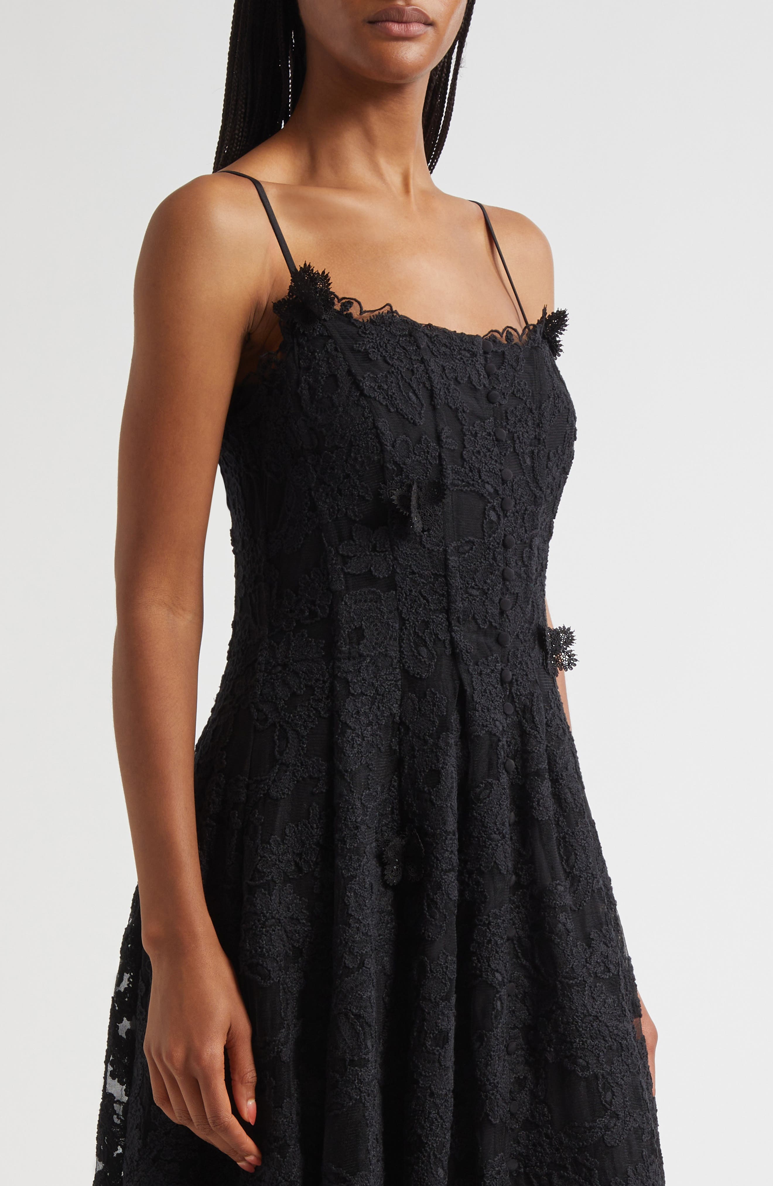 Camilla Noble Endeavors Lace Corset Midi Dress at Nordstrom - 4