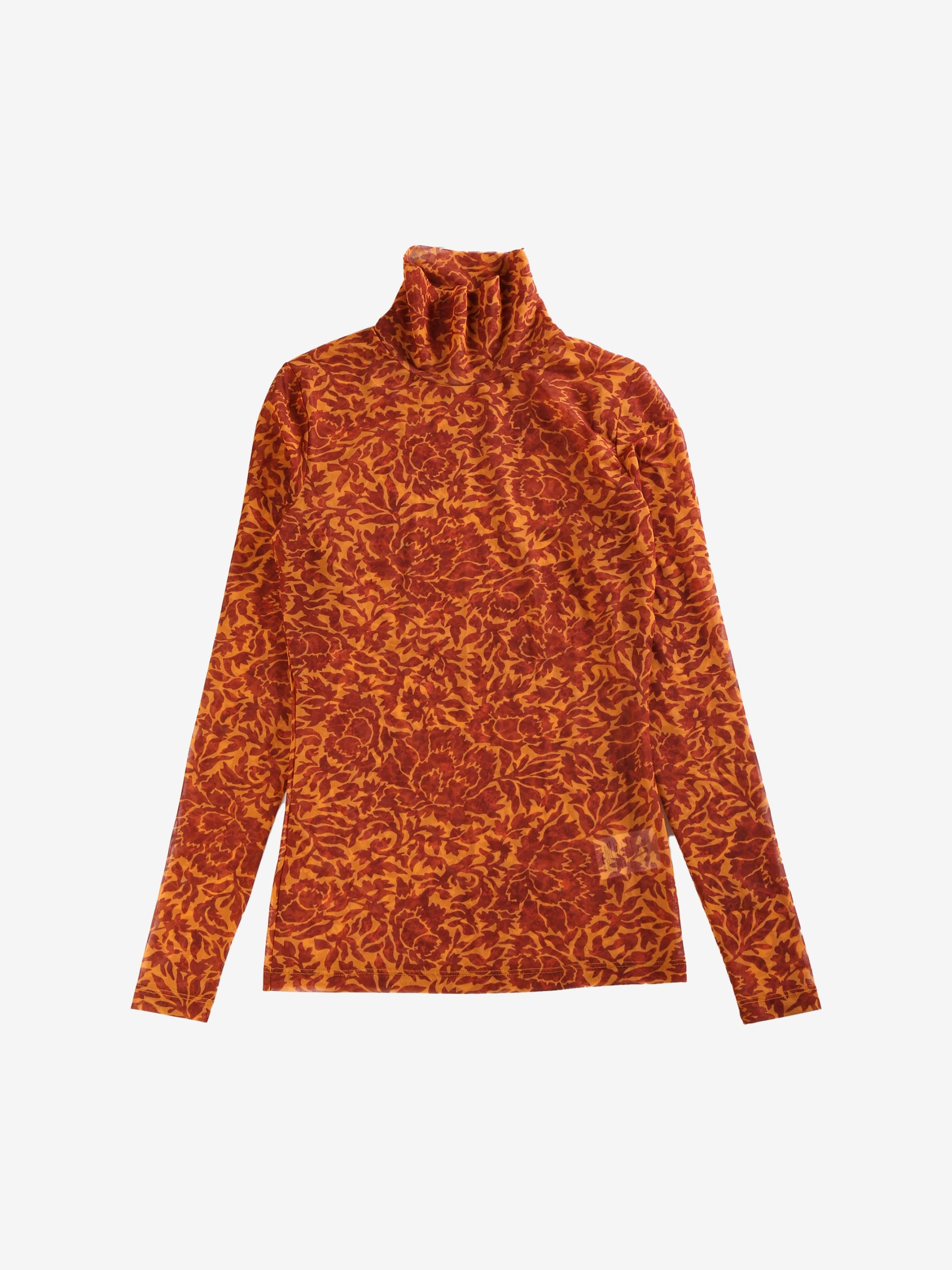 DRIES VAN NOTEN - Women Printed Turtleneck Tee - 5