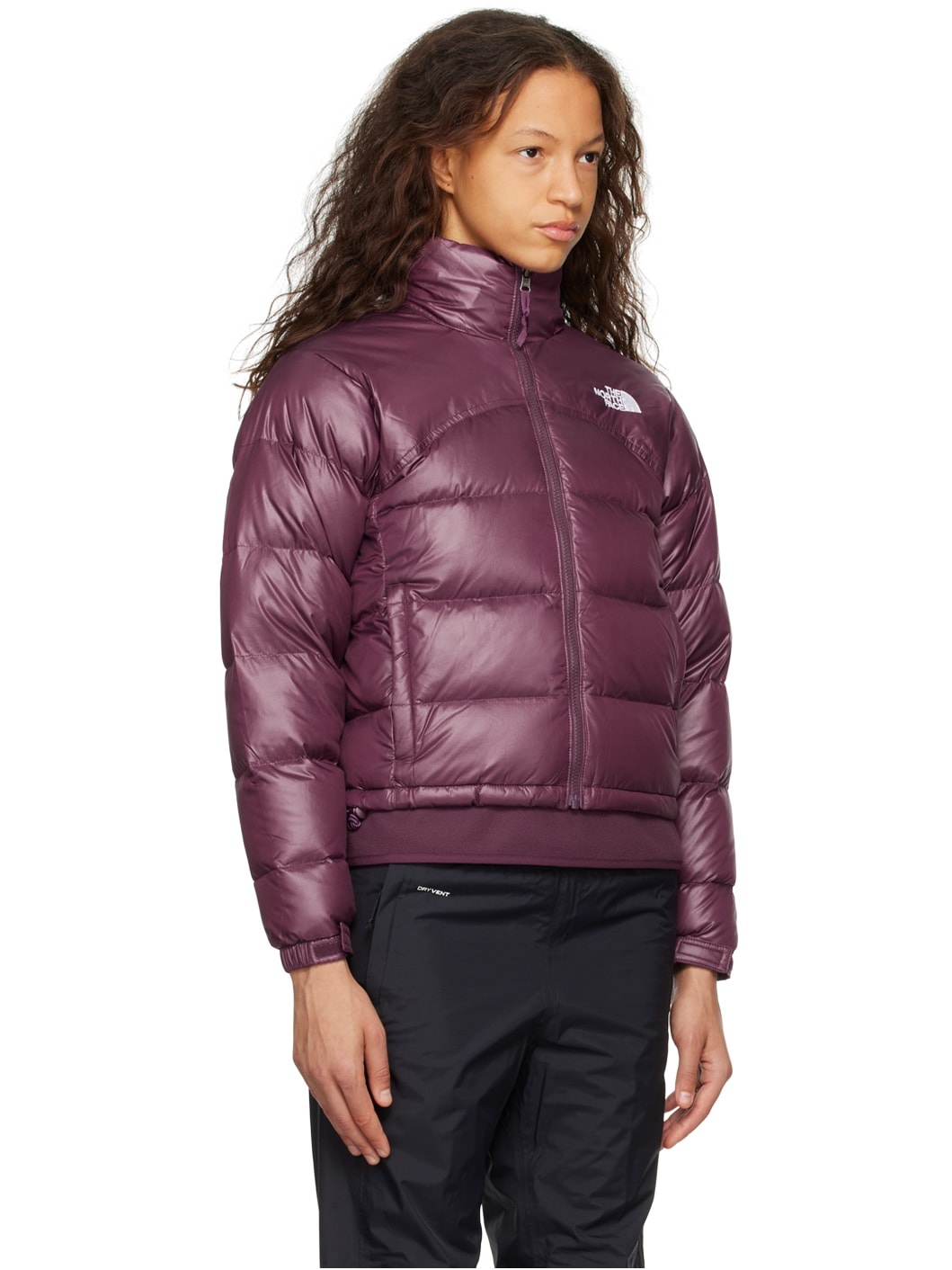 Purple 2000 Retro Nuptse Down Jacket - 2