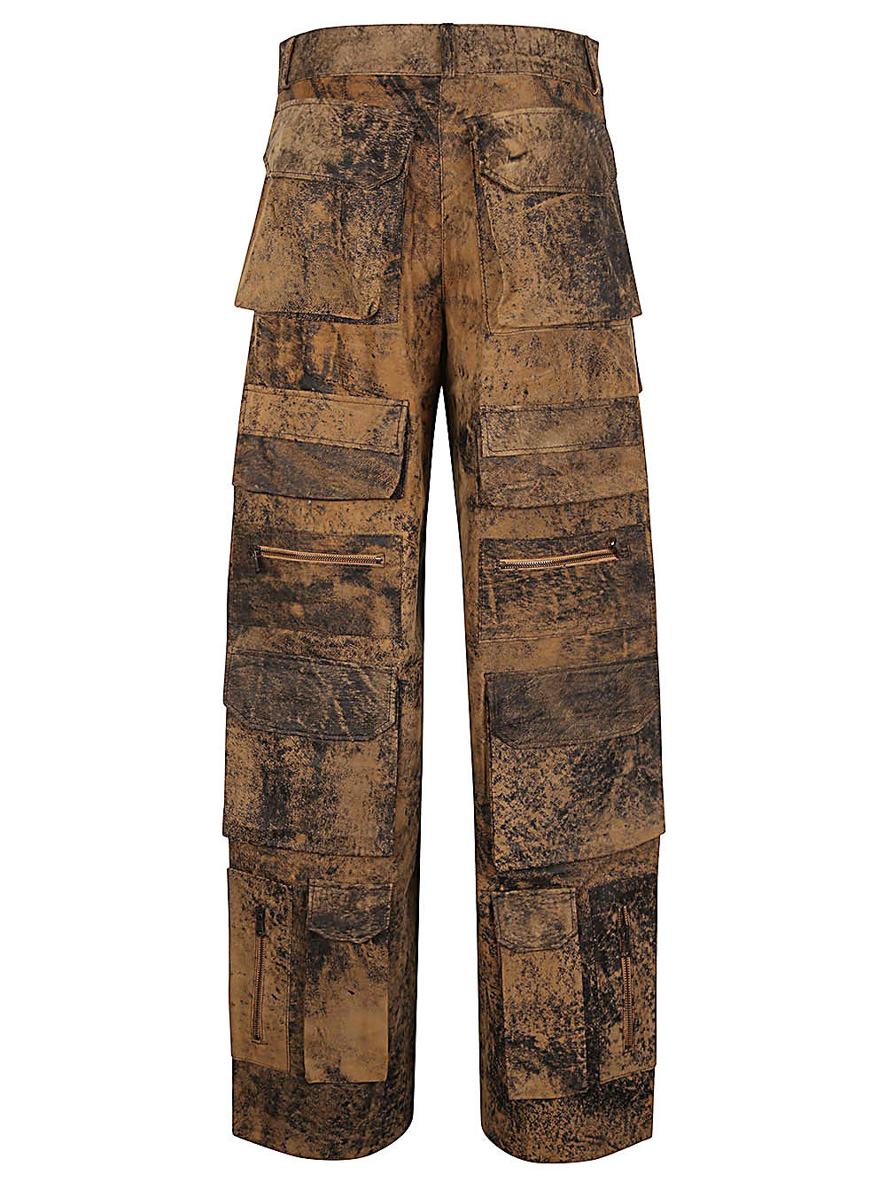 Fermas.Club - FERMAS.CLUB Trousers Brown - 2