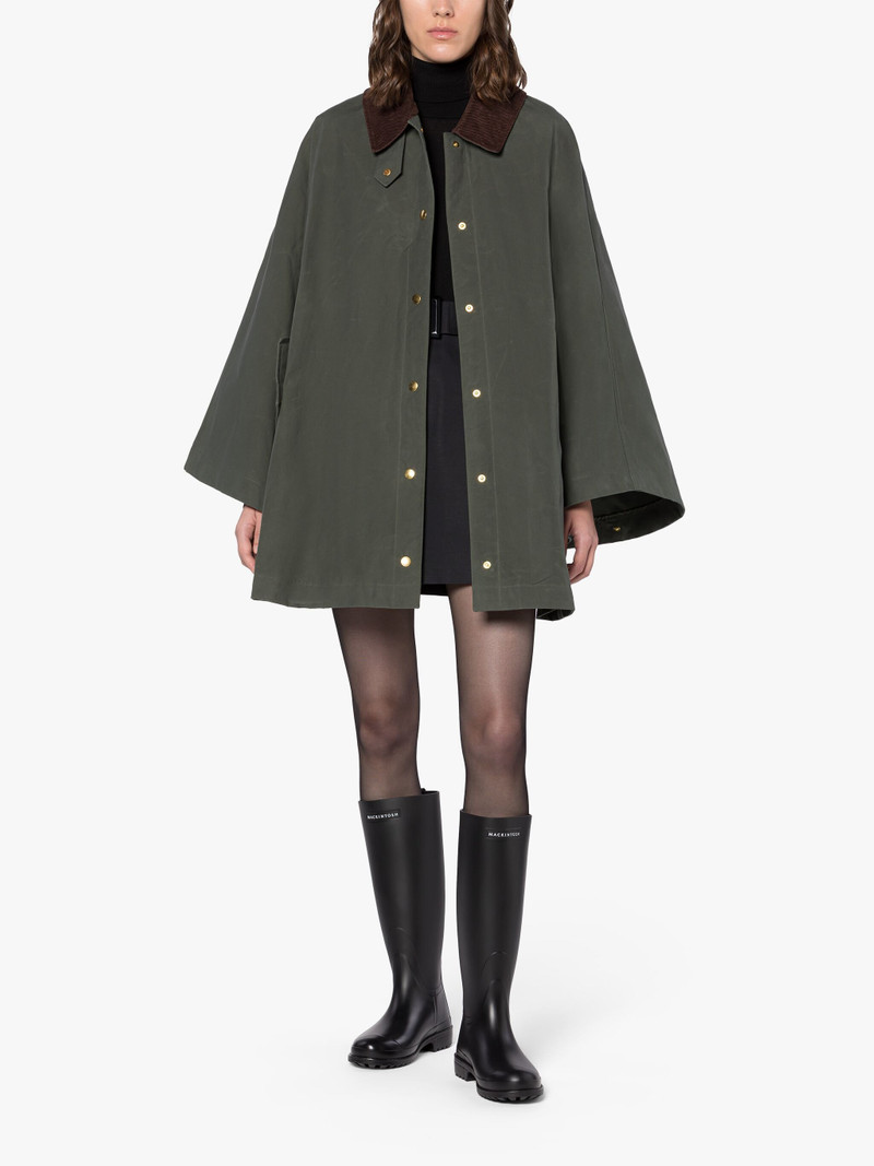 Mackintosh CORA GREEN WAXED COTTON FIELD COAT outlook