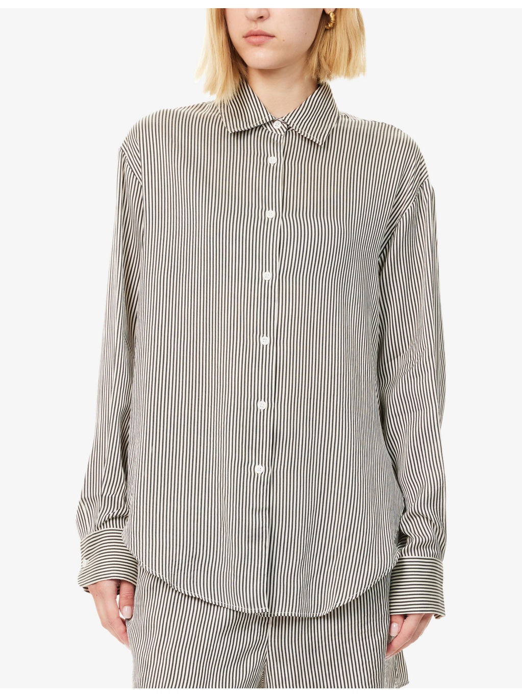 Lui Striped Woven Shirt - 3