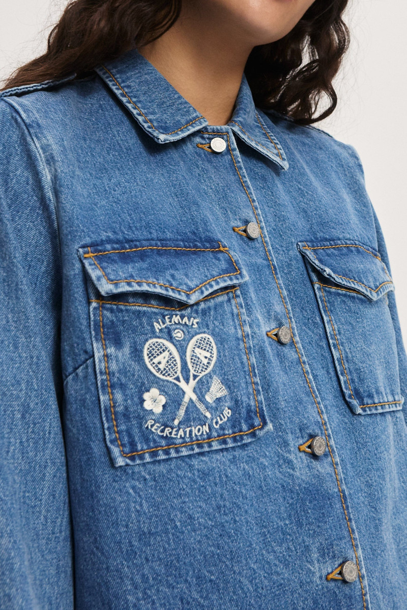 Stephi Denim Mini Dress 5