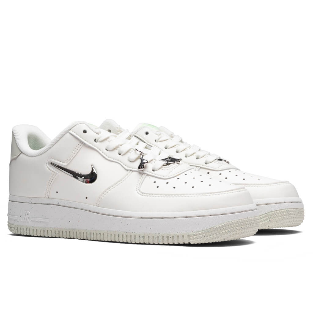 WOMEN'S AIR FORCE 1 '07 NEXT NATURE SE - SAIL/VAPOR GREEN/SEA GLASS - 2