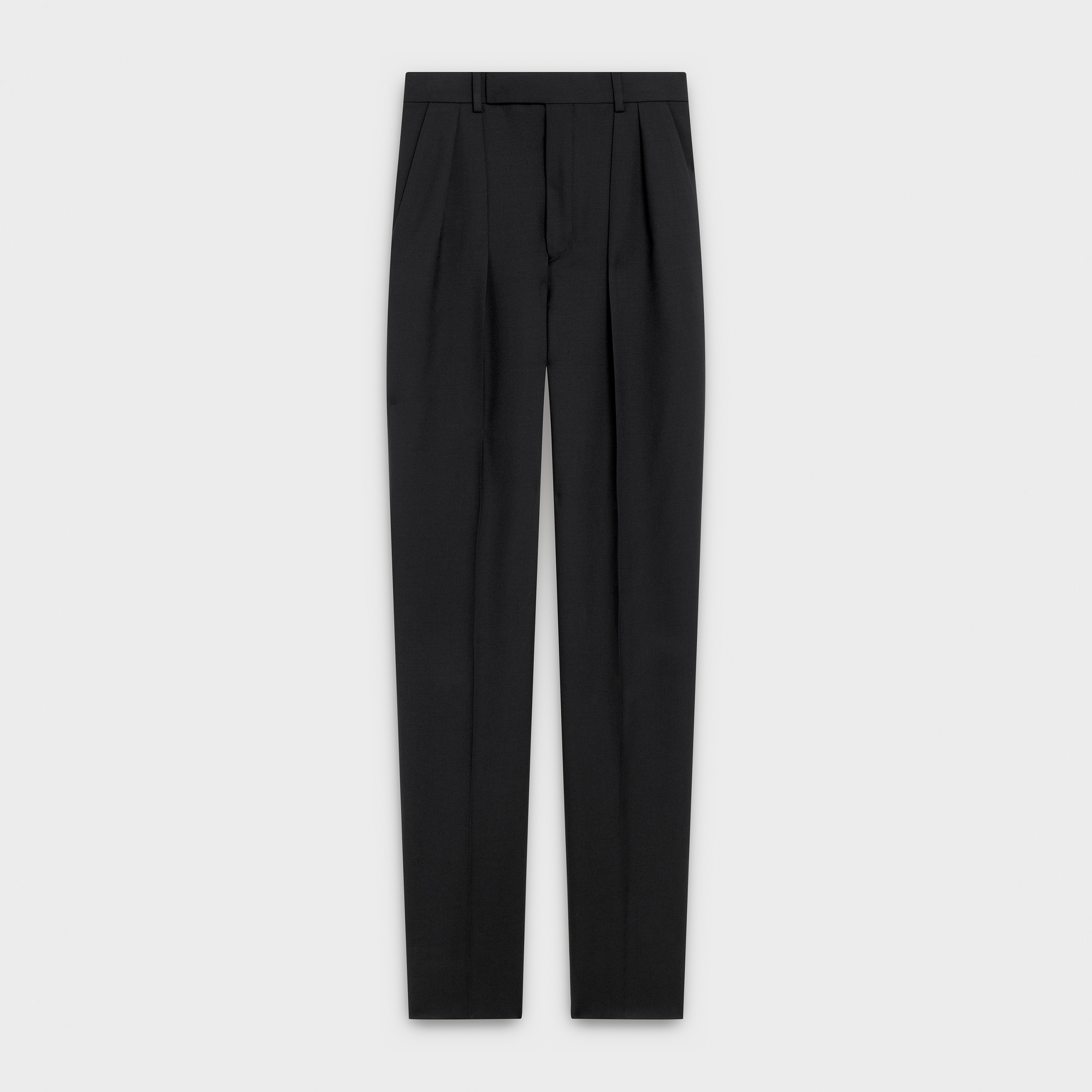 Classic pants in wool gabardine - 1