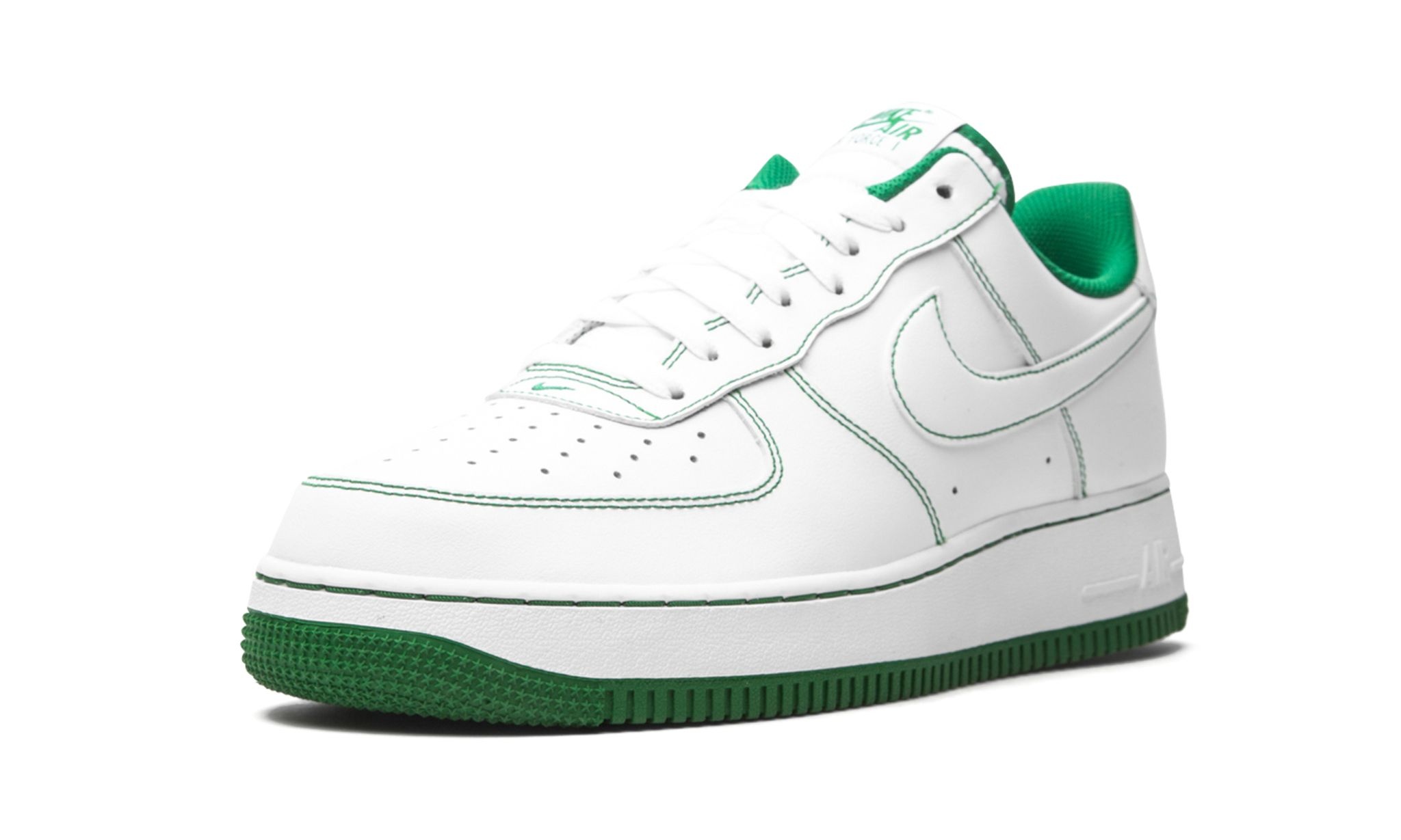 Air Force 1 Low '07 "Contrast Stitch - White / Pine Green" - 4