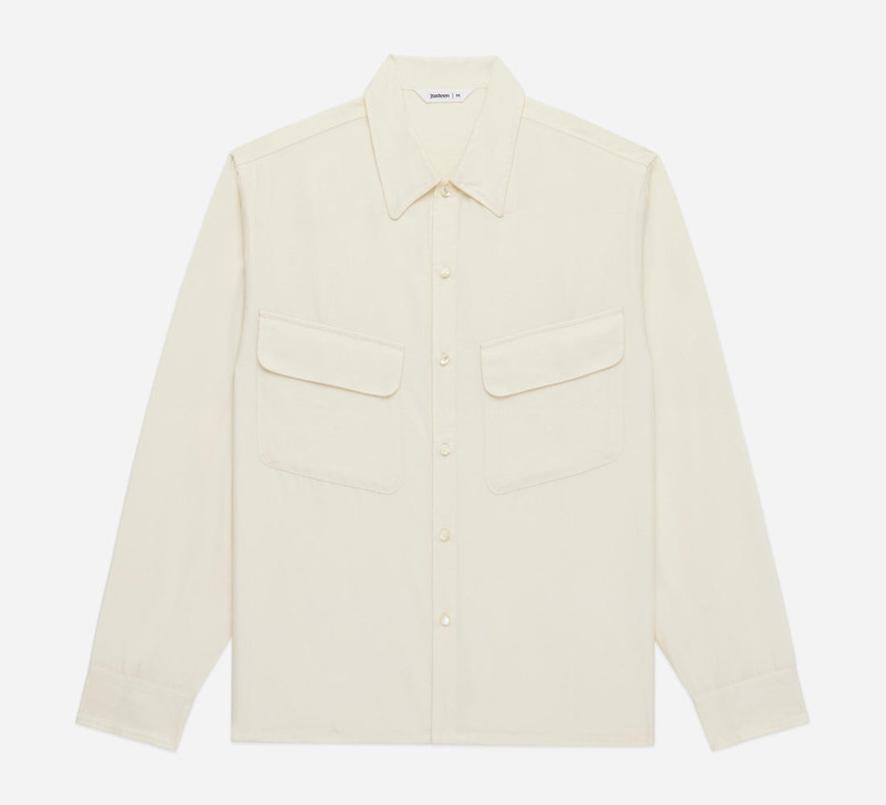 Western Overshirt - Ecru - 1
