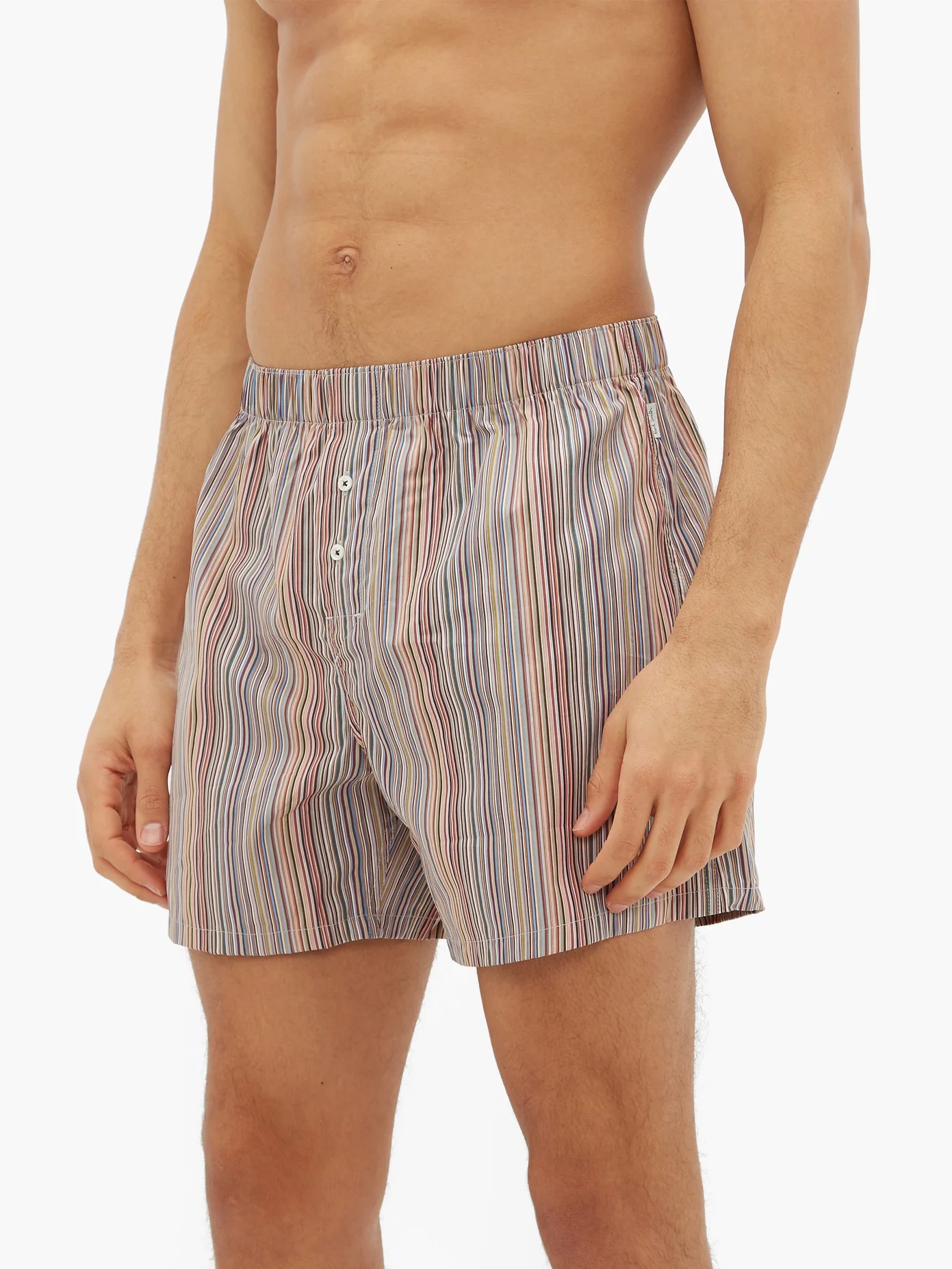 Signature stripe cotton boxer shorts - 2