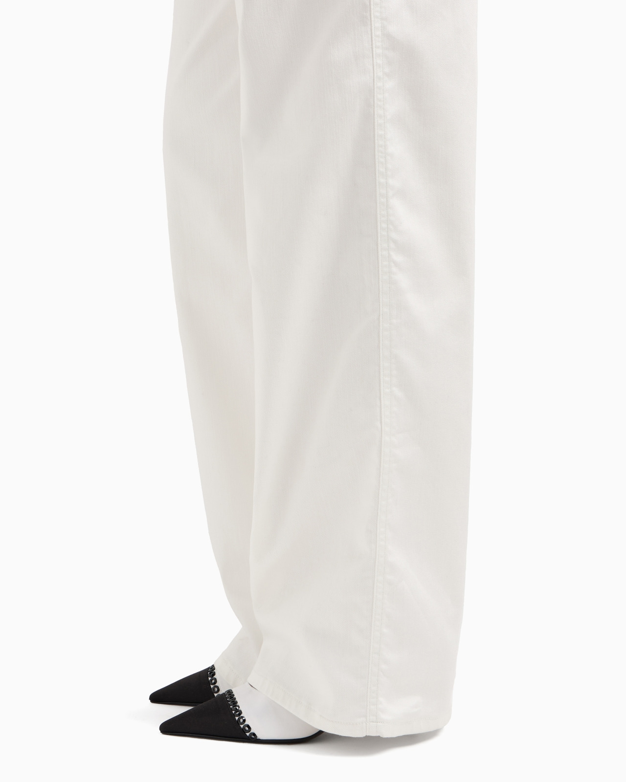 STRETCH-COTTON DENIM TROUSERS - 5