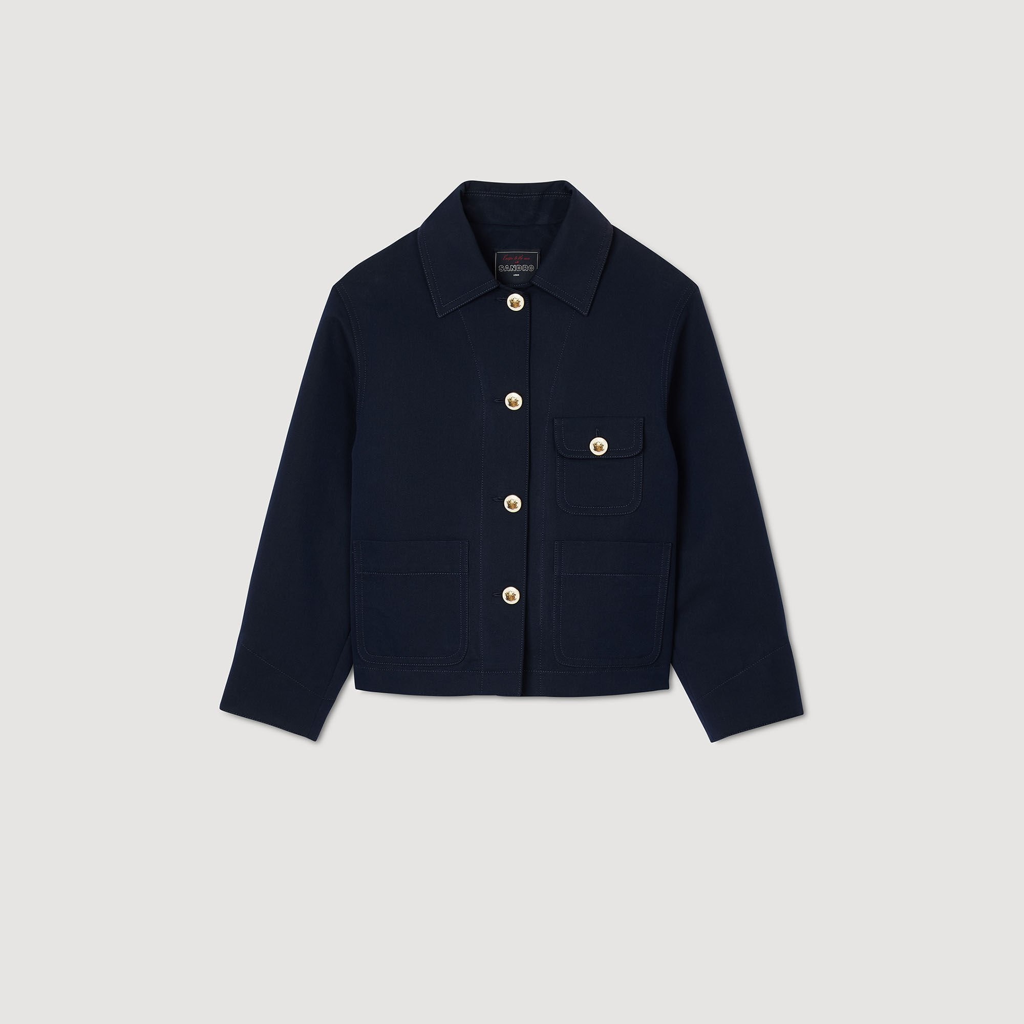 JACKET WITH OFFICER BUTTONS - 6