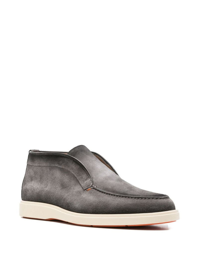 Santoni slip-on boots outlook