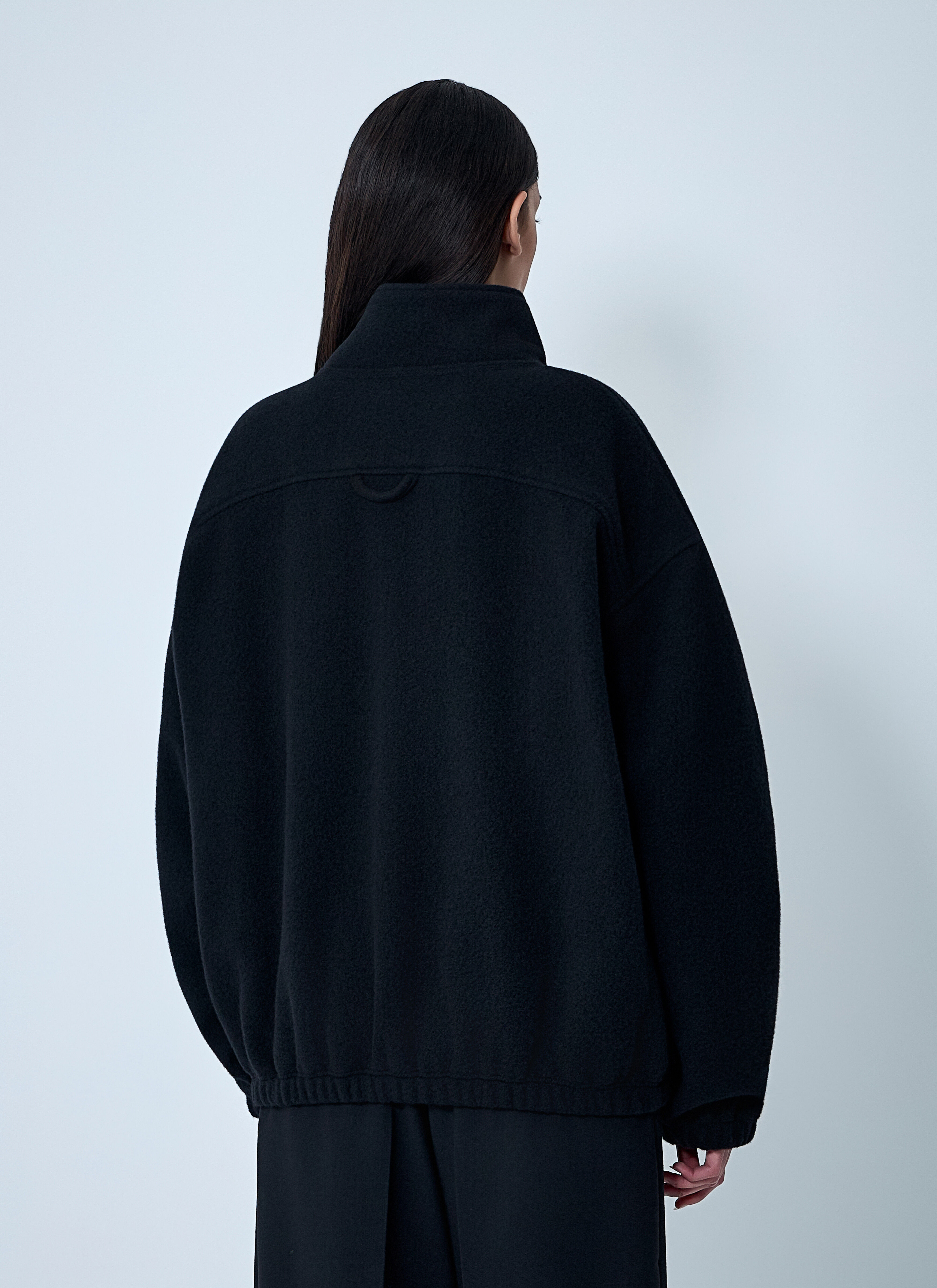 Zip-Up Fleece Sweatshirt - 4