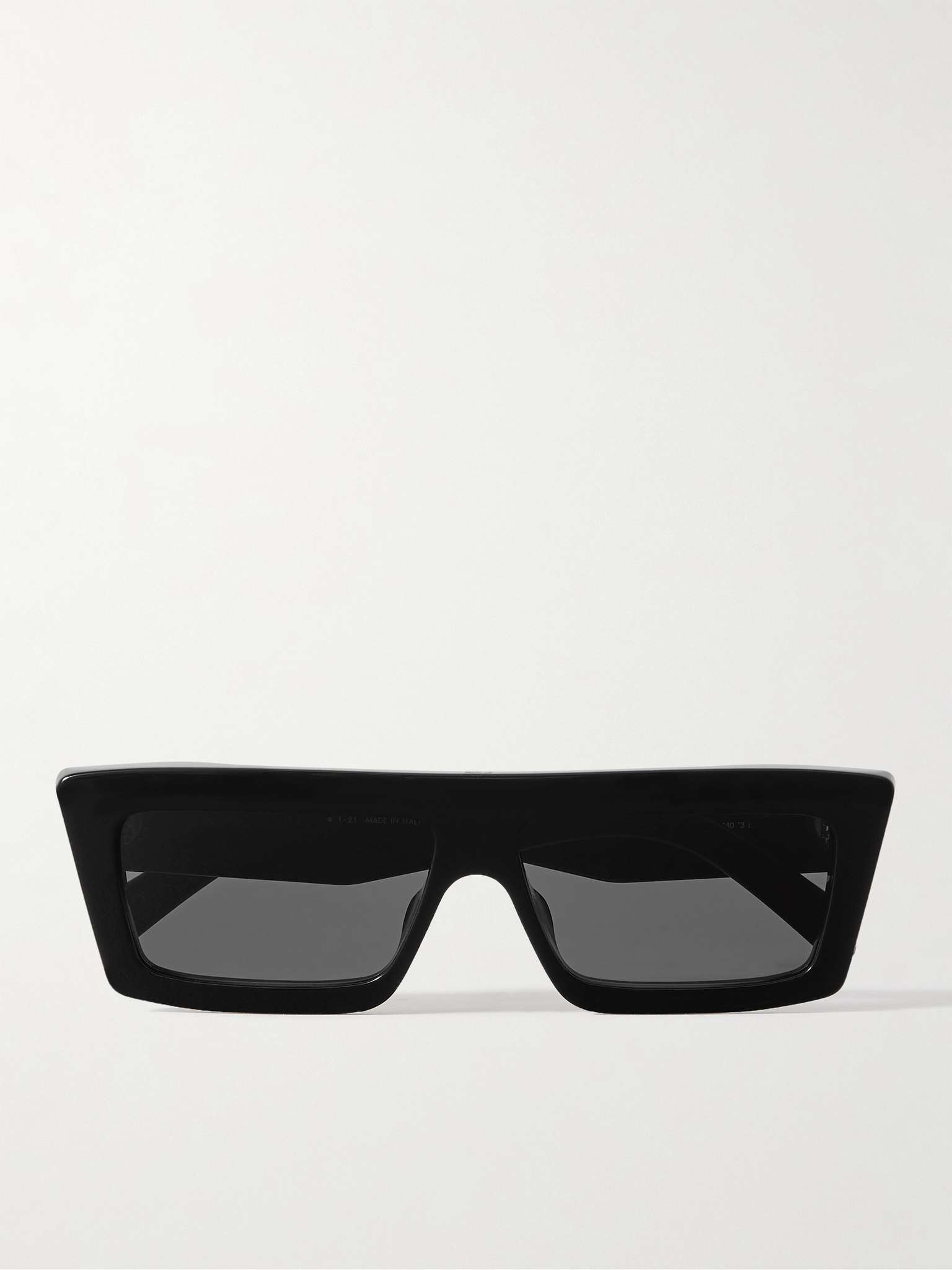 Rectangle-Frame Acetate Sunglasses - 1