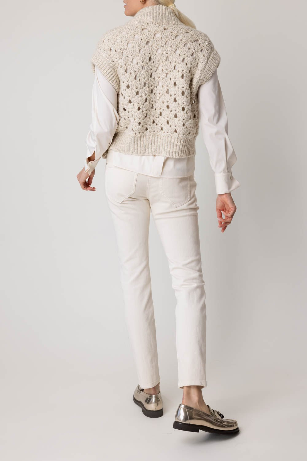 Wide Gauge Zip Vest - 4