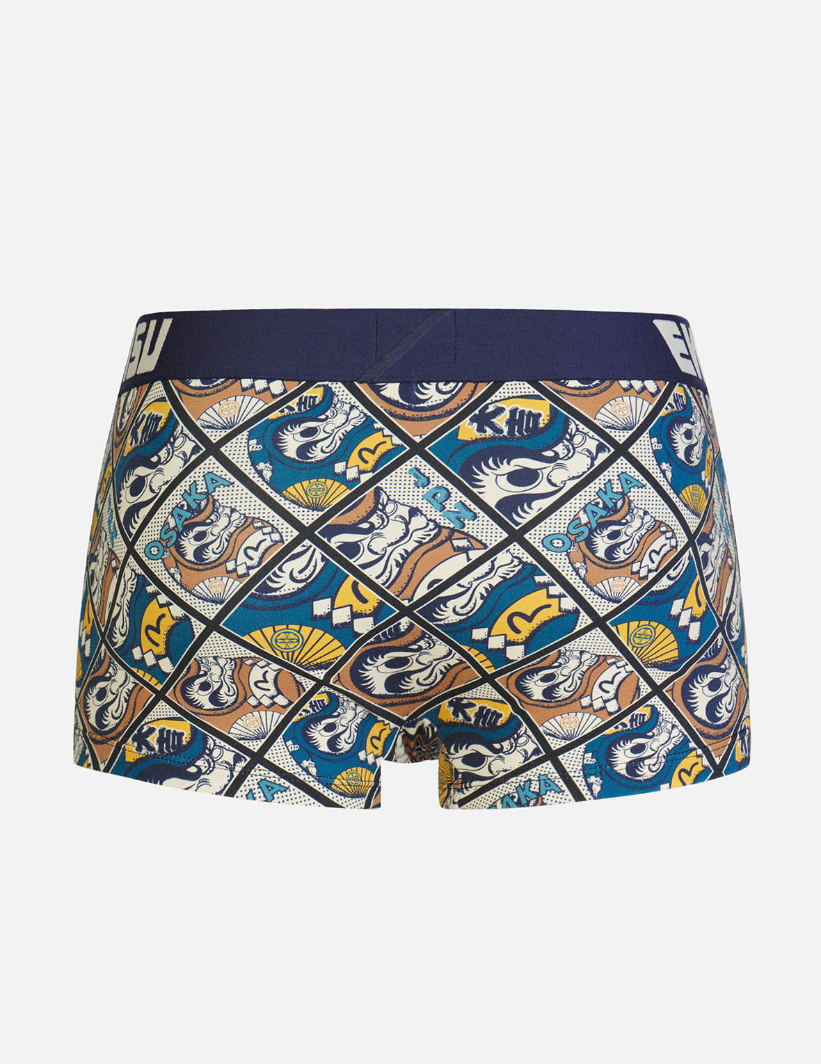 ALLOVER DARUMA POSTER PRINT TRUNKS - 2