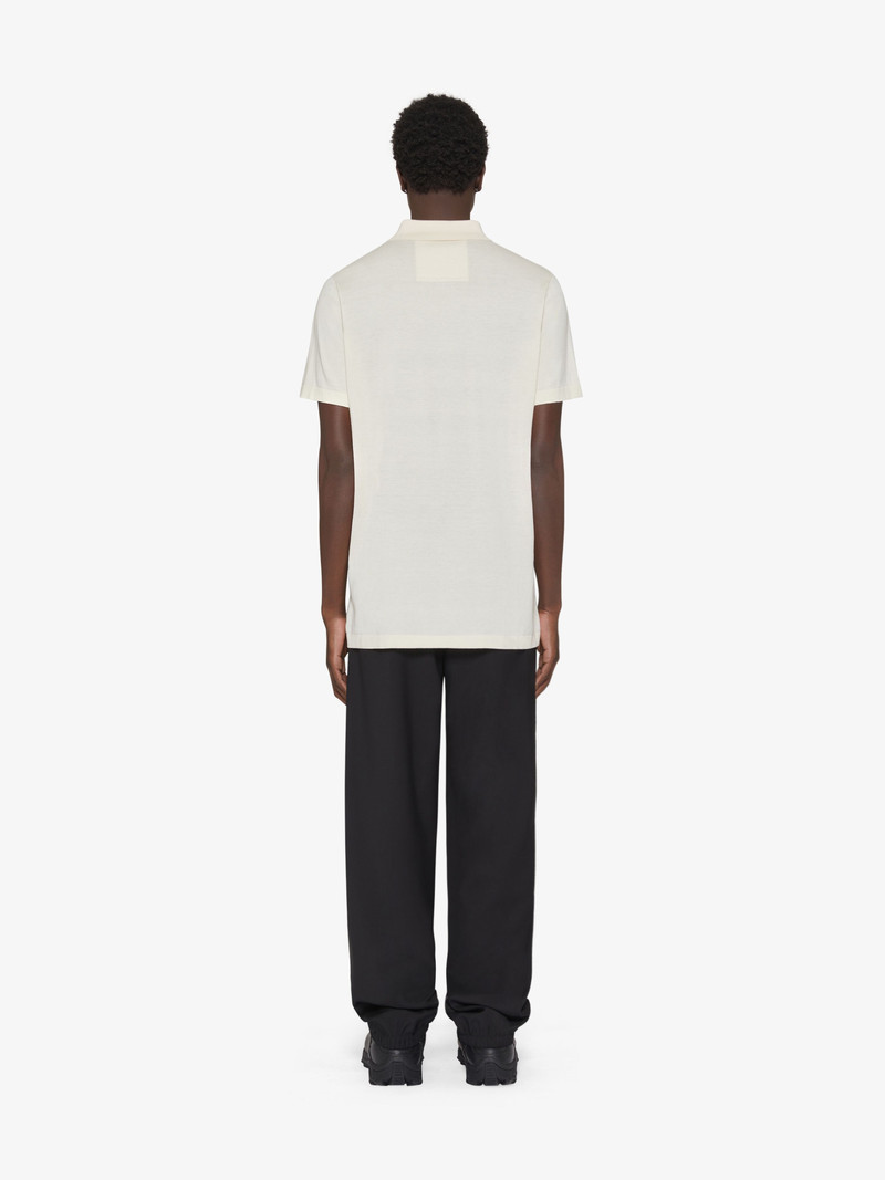 POLO IN COTTON AND SILK 4