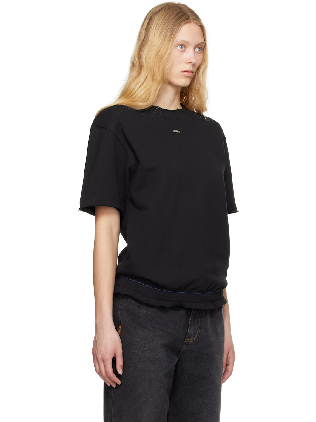 Black Half Sleeve Product. 36 Sweatshirt - 2