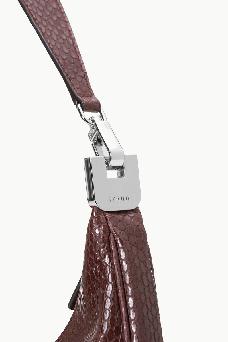 STAUD SYLVIE SHOULDER BAG MAHOGANY 5